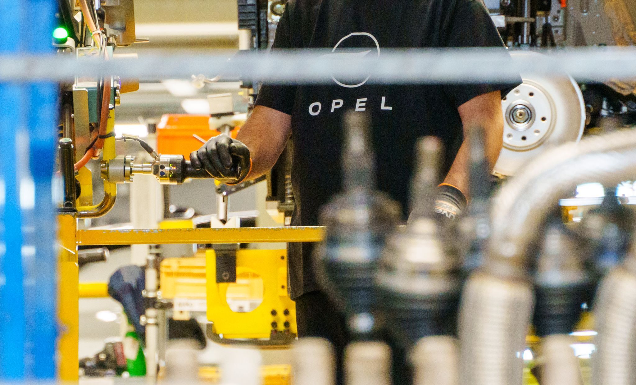 Opel-Produktion in Rüsselsheim.