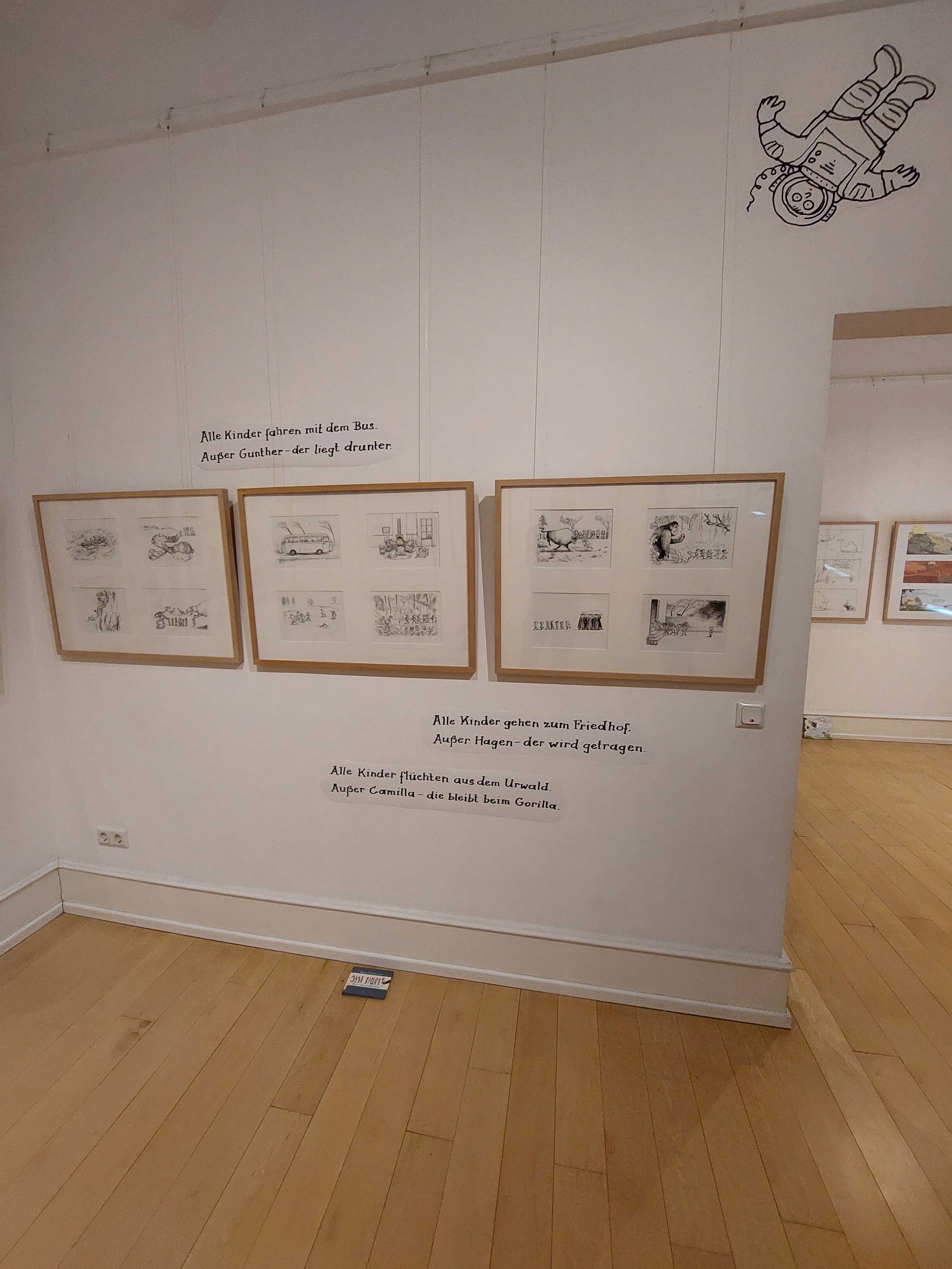 Ausstellung Anke Kuhl Bilderbuchmuseum Burg Wissem
