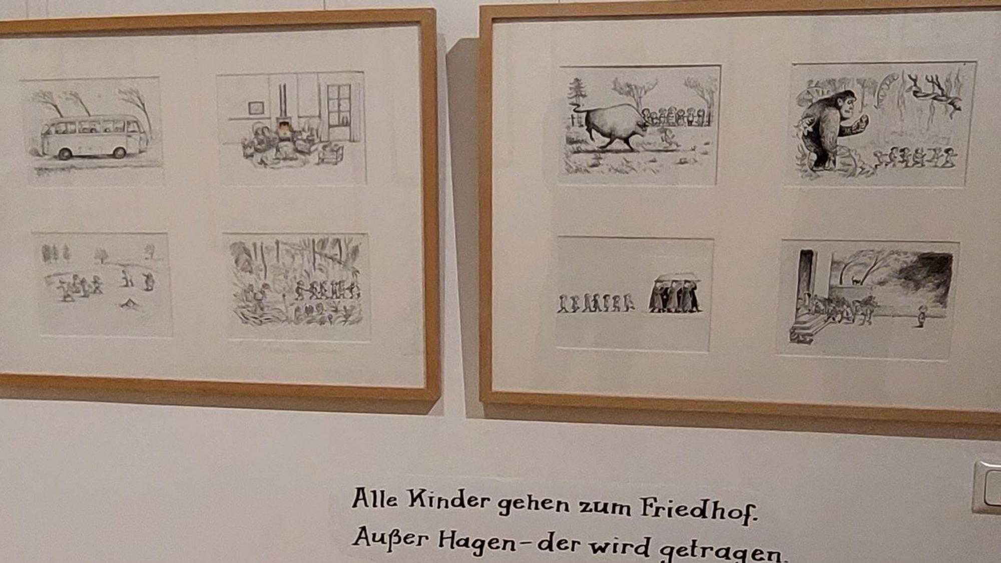 Ausstellung Anke Kuhl Bilderbuchmuseum Burg Wissem