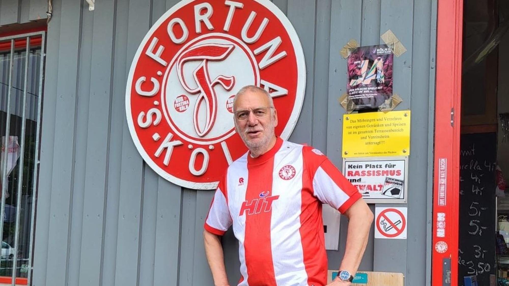 Josef Kortlang ist der Fortuna seit Jahrzehnten eng verbunden.