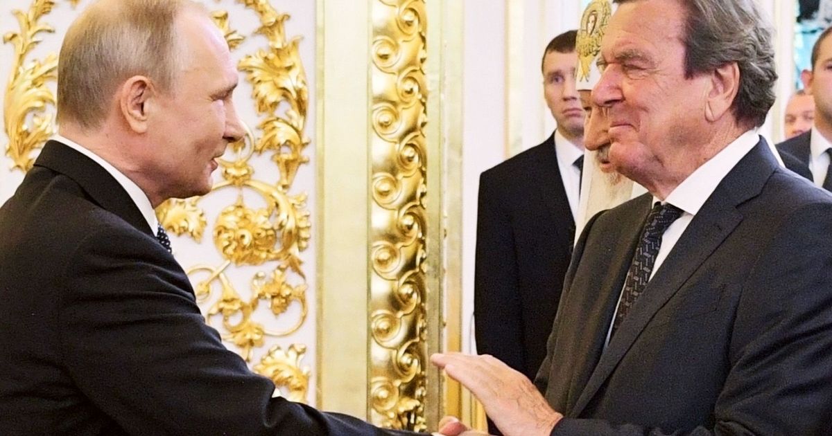 Unusual Developments: Putin Suggests Schröder as a Mediator – German ...