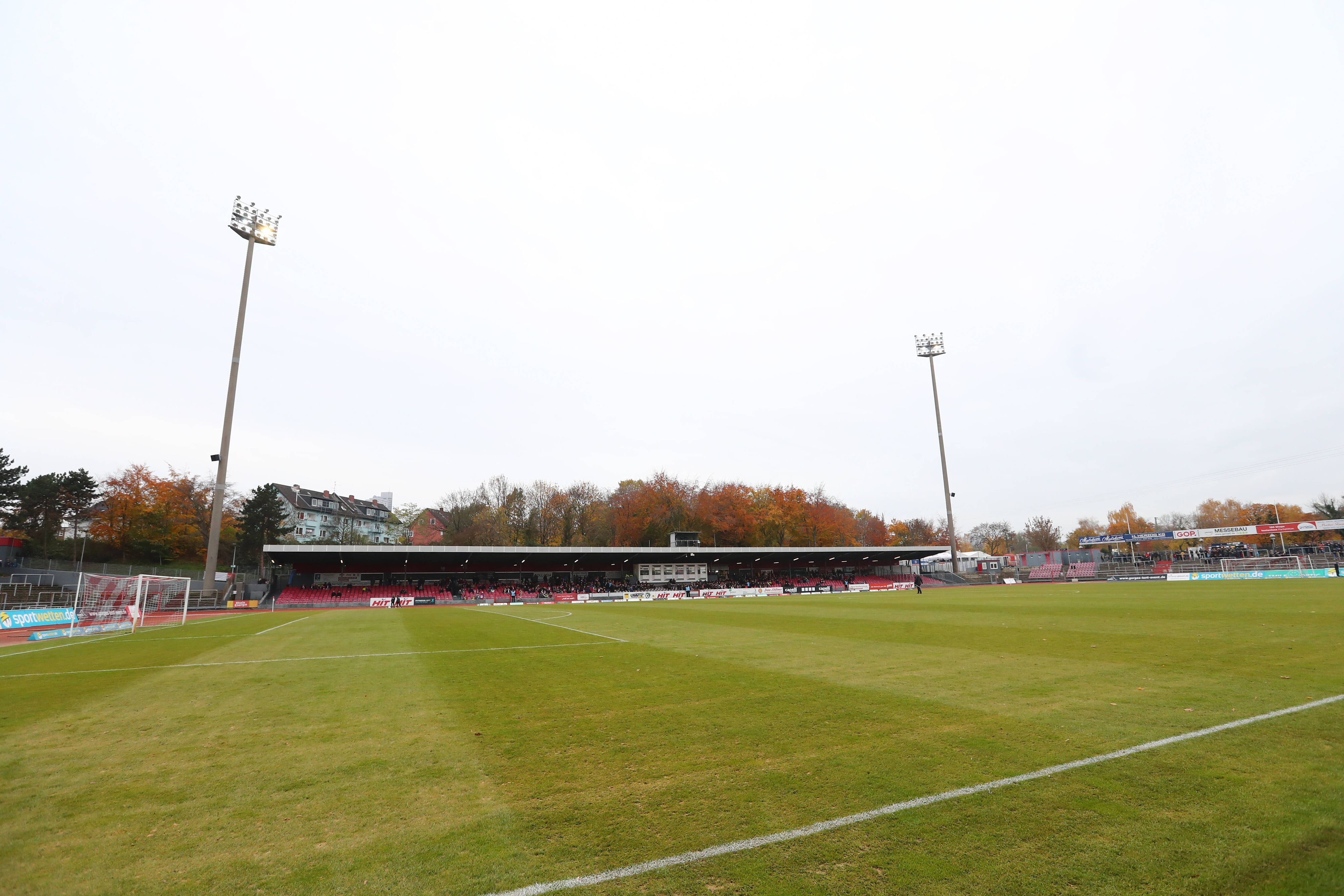 Das Südstadion ist die Heimstätte von Fortuna Köln