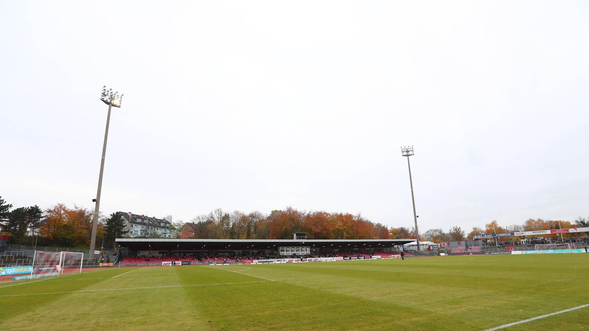 Das Südstadion ist die Heimstätte von Fortuna Köln