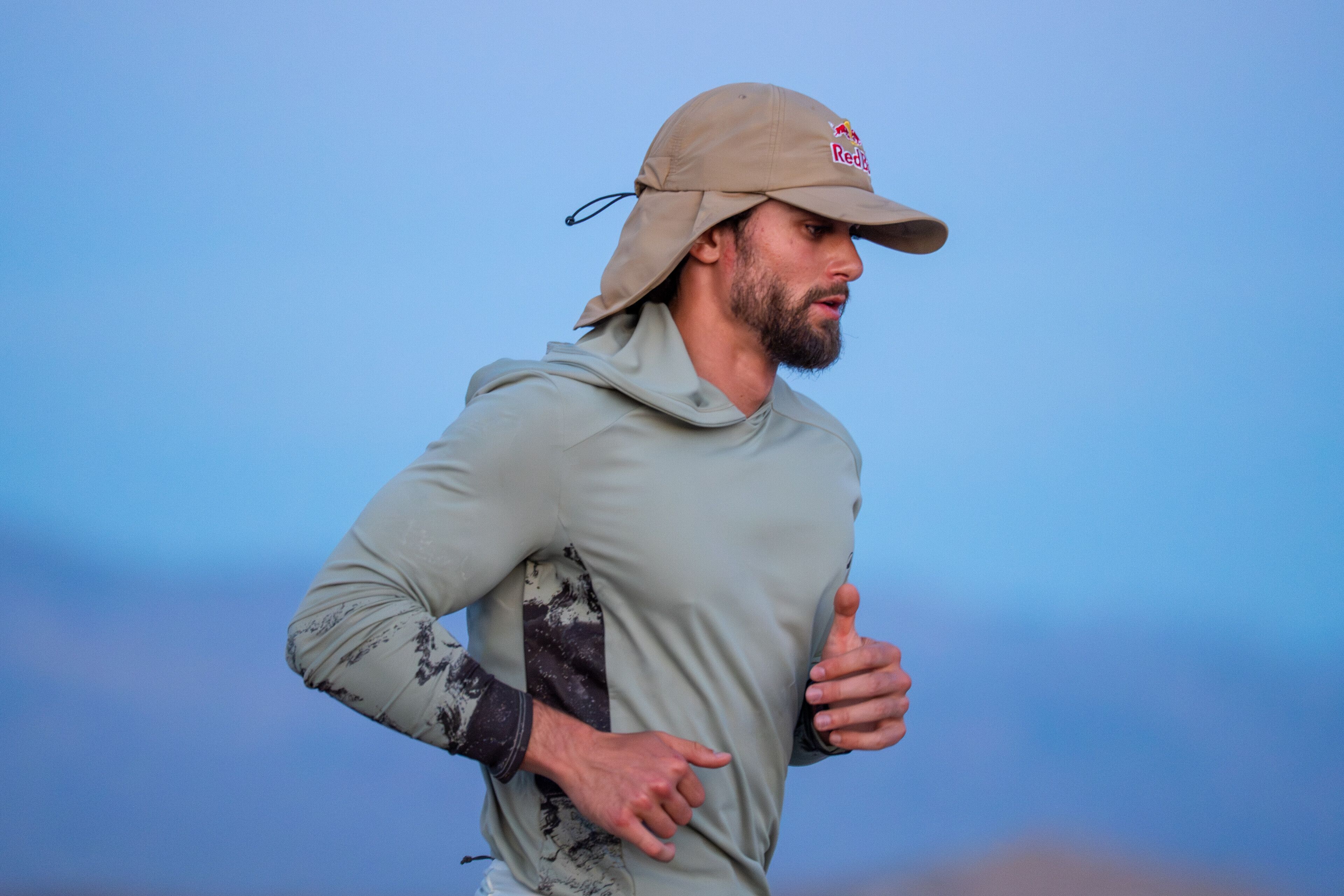 Dieses von Red Bull zur Verfügung gestellte Foto zeigt Arda Saatçi bei seinem Lauf.