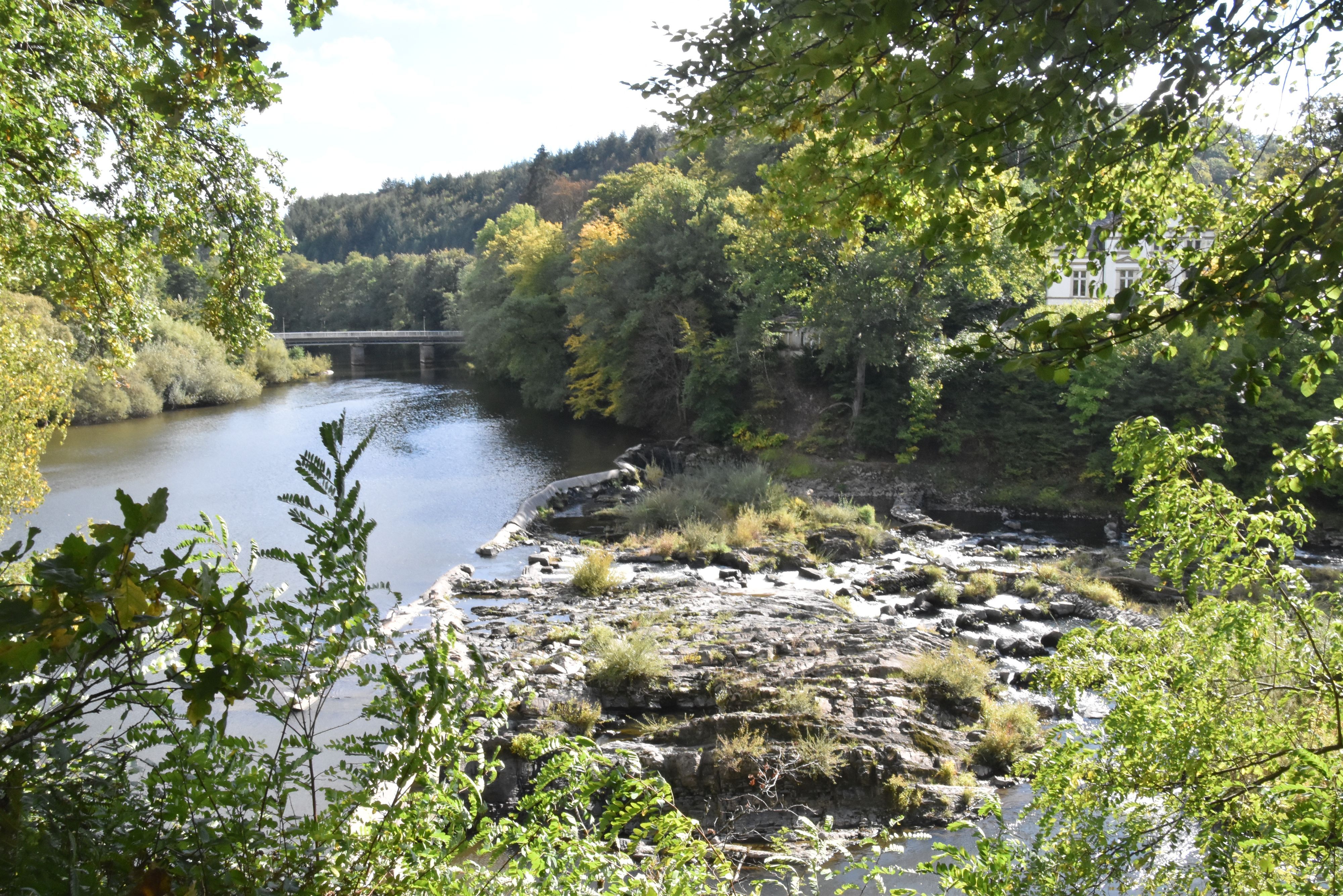 Der Siegwasserfall in Windeck-Schladern