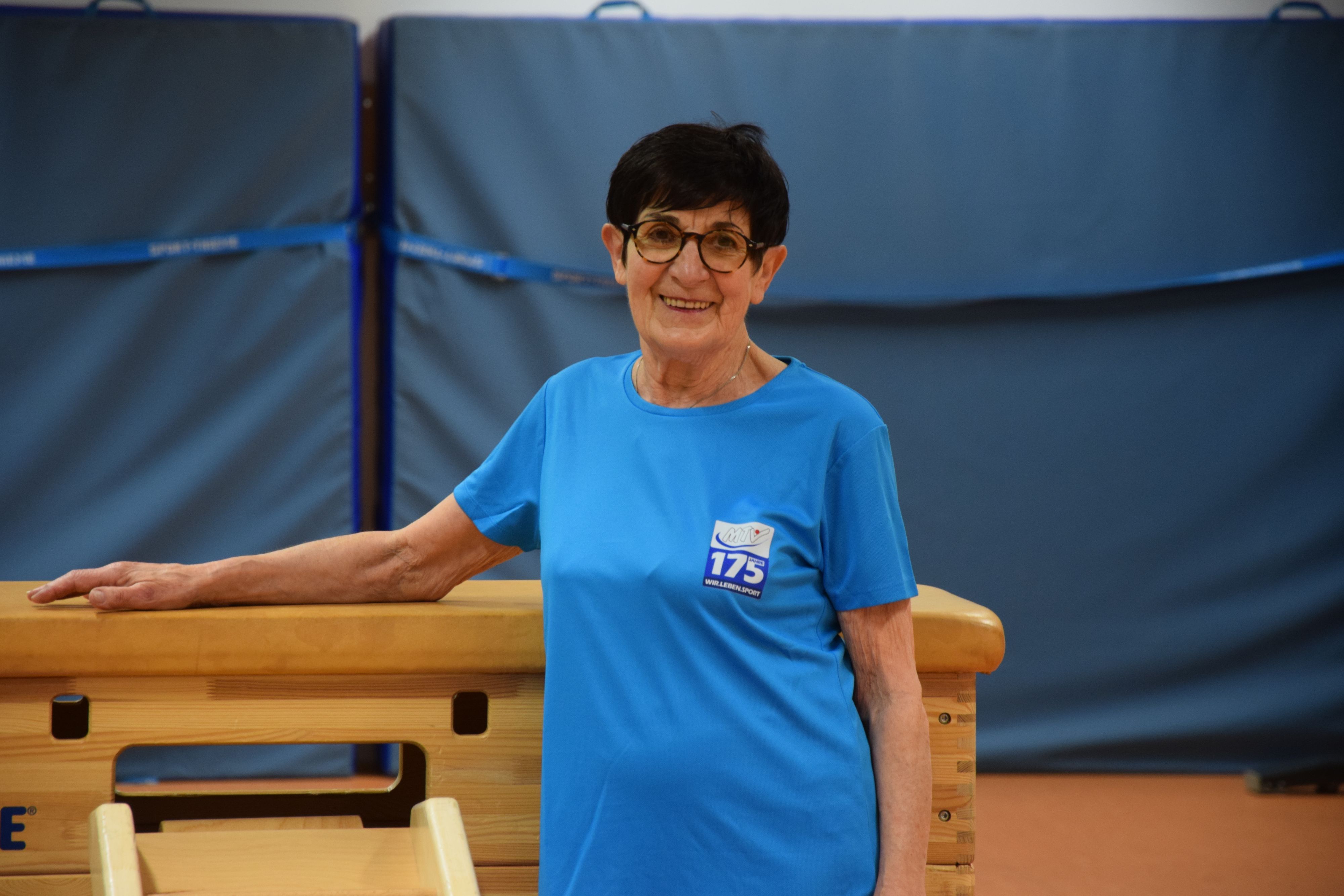 Renate Wehmeyer ist seit 1973 Übungsleiterin beim MTV Köln 1850 in Köln-Buchheim.