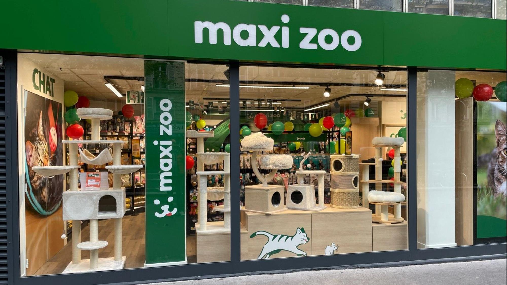 Außenansicht von Fressnapfs "Urban Store" in Paris