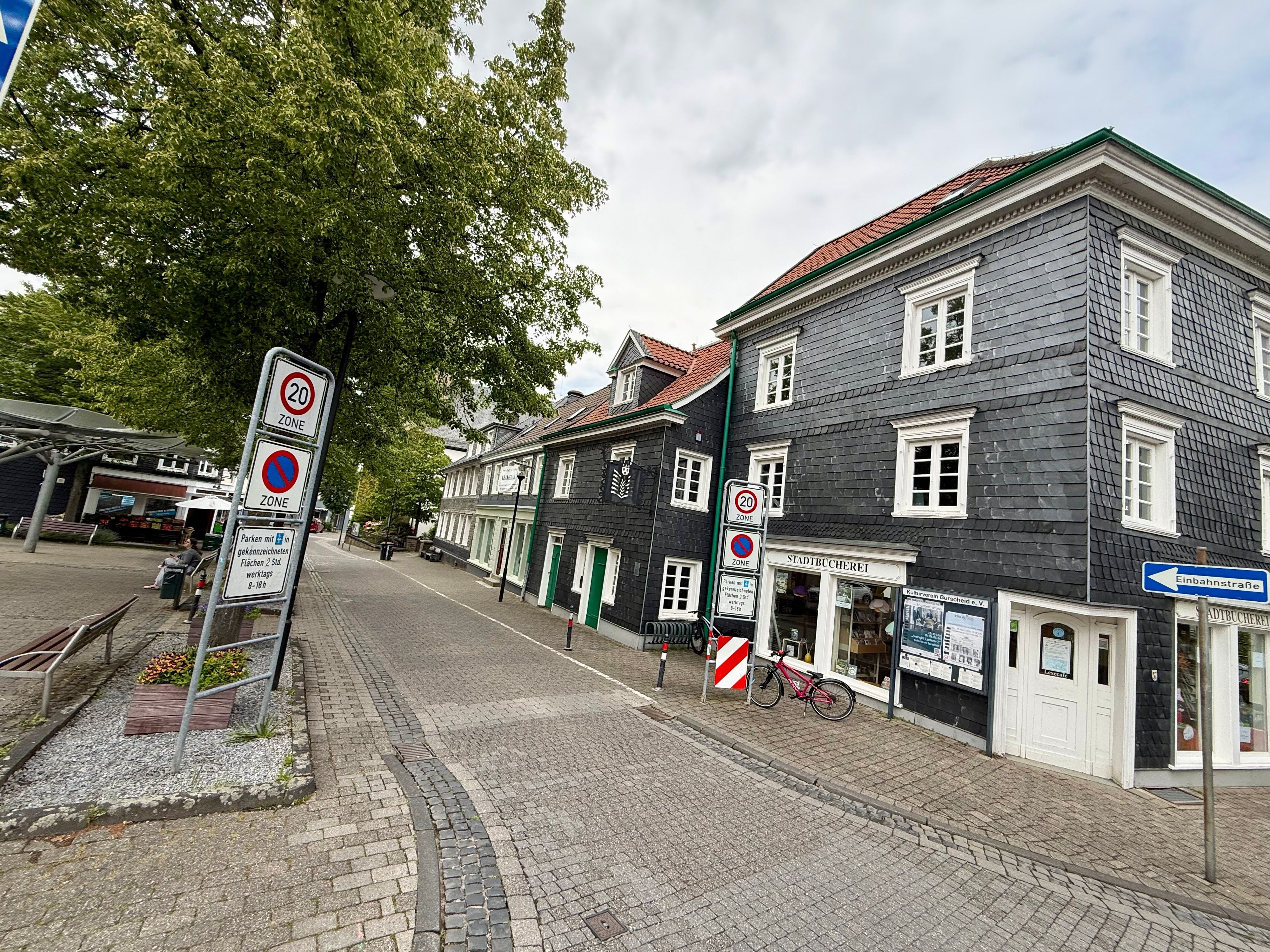 Der Marktplatz in Burscheid