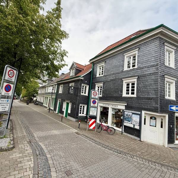 Der Marktplatz in Burscheid