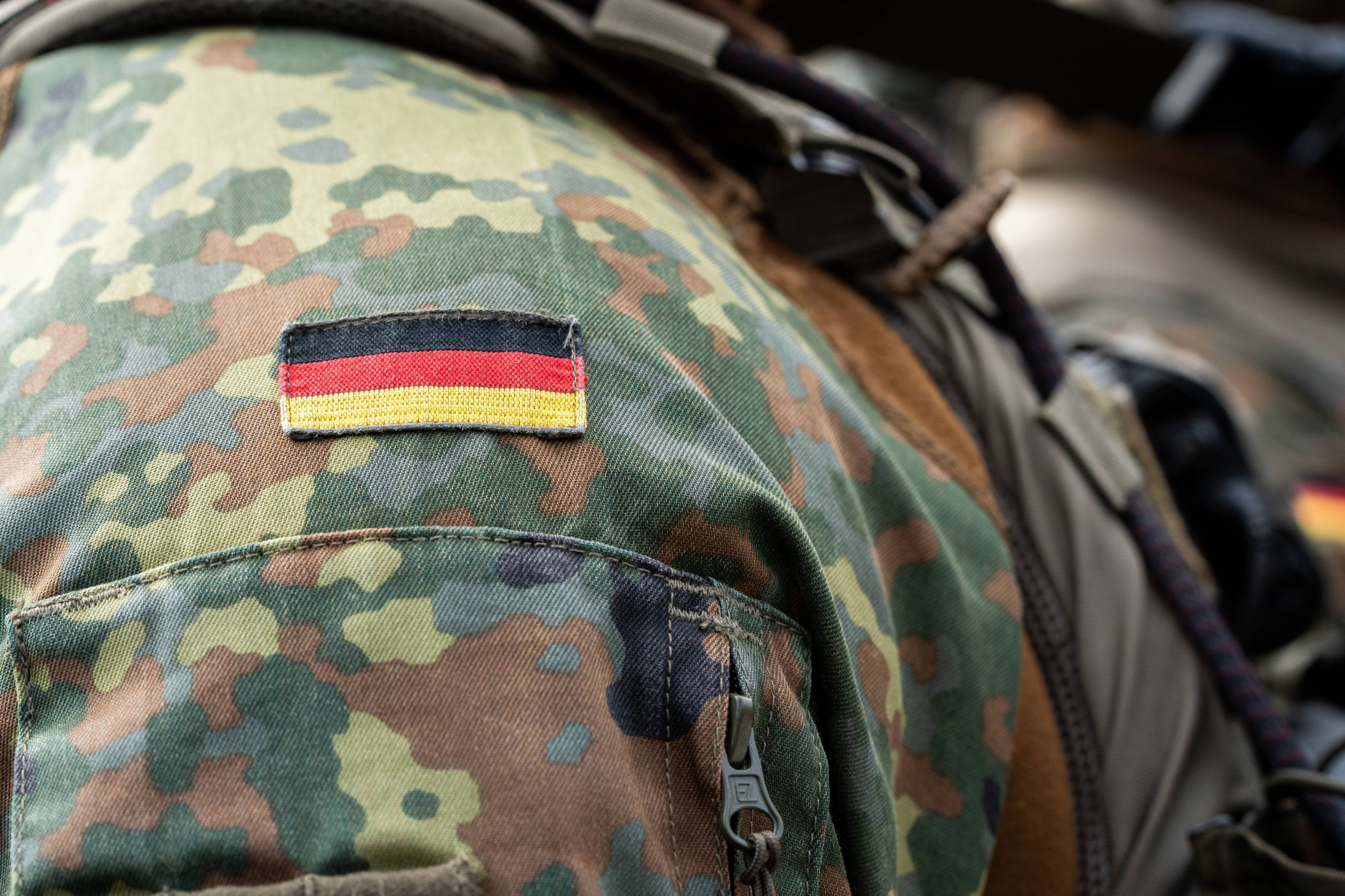Deutscher Soldat in Uniform. (Symbolbild)