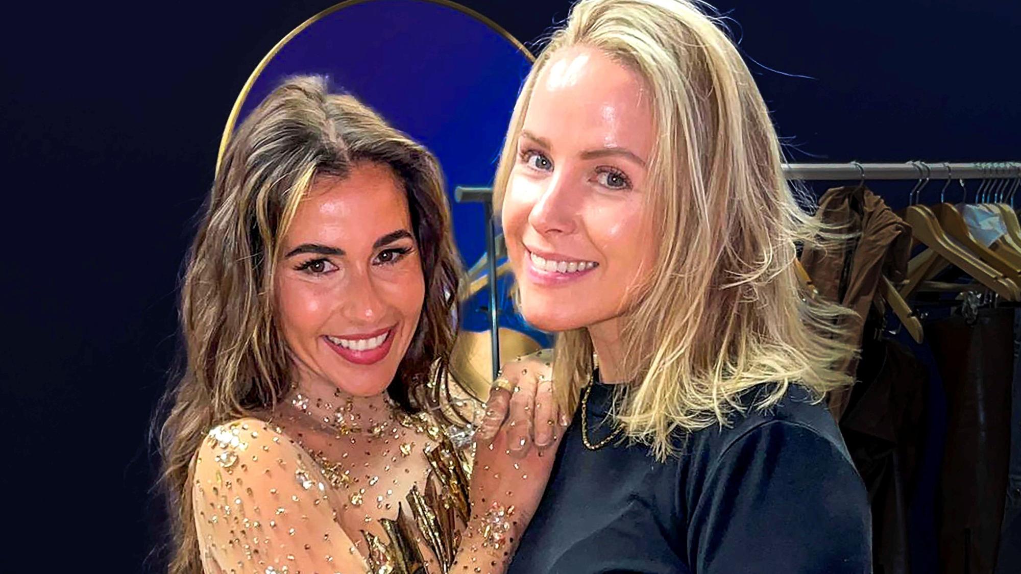Die Mechernicherin Eva Becker (r.) tritt mit Sarah Engels beim Eurovision Songcontest in Wien für Deutschland auf.