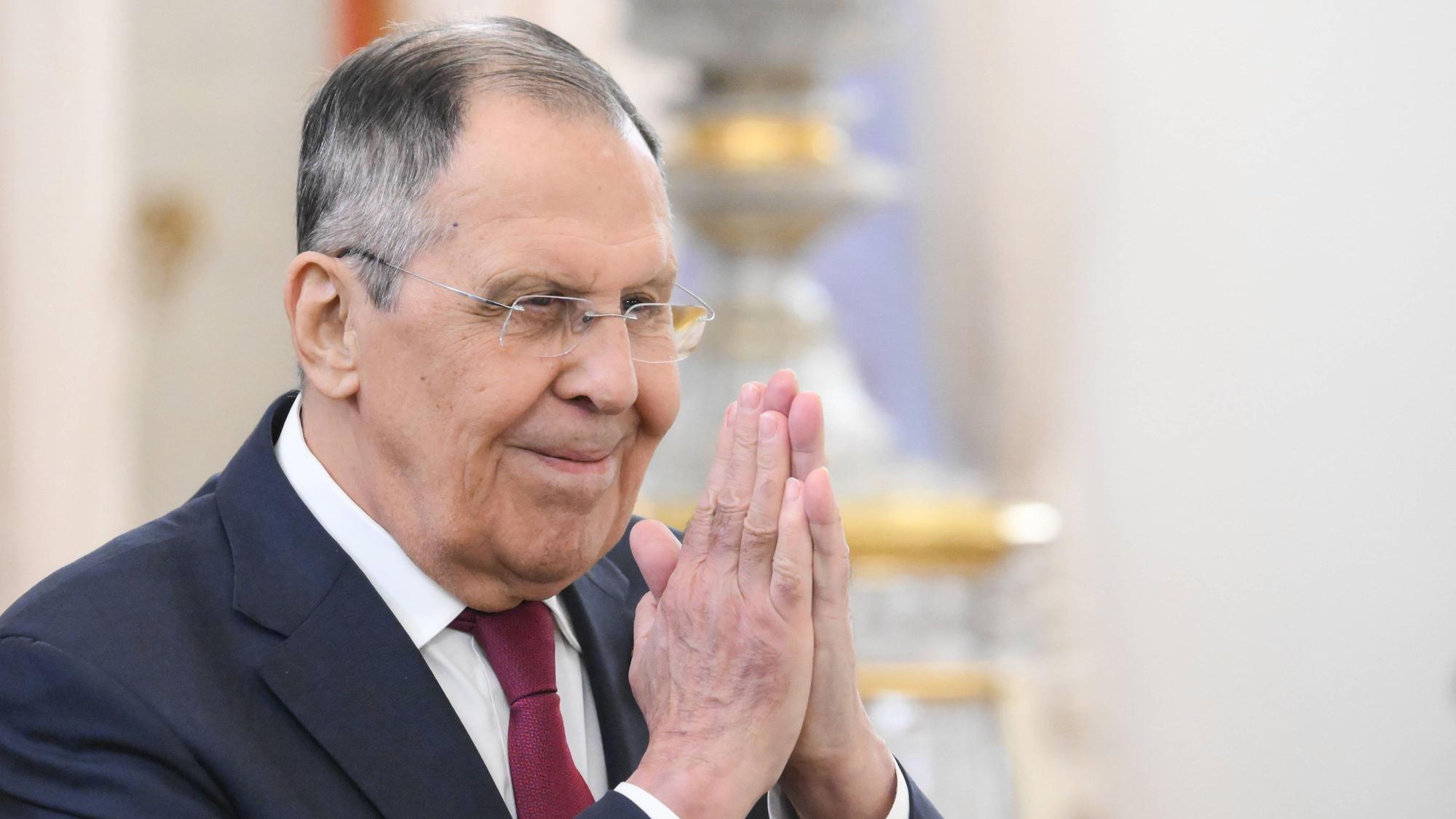 Russlands Außenminister Sergej Lawrow. (Archivbild)