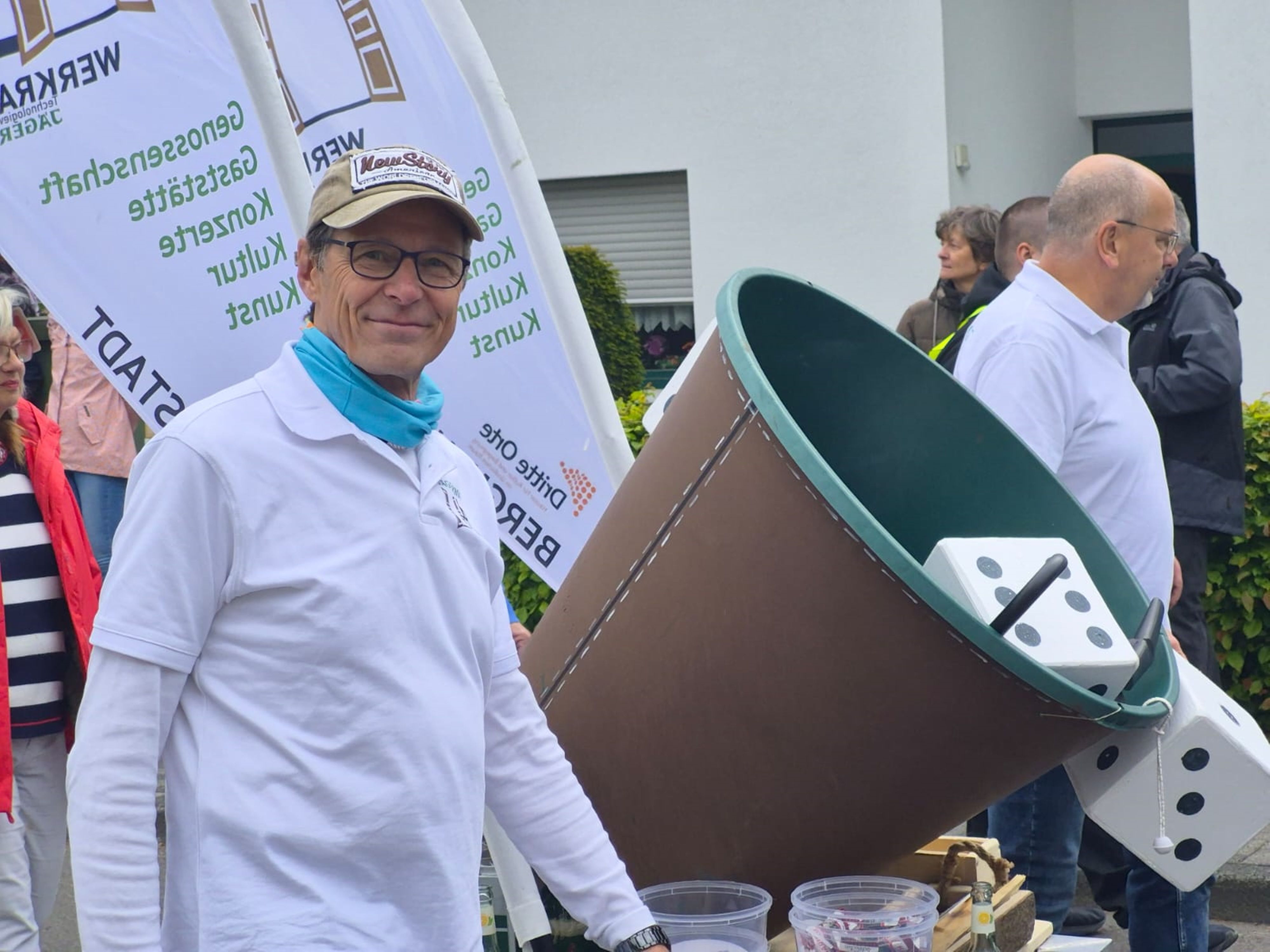 Szene vom Festumzug zum 725. Stadtgeburtstag Bergneustadts