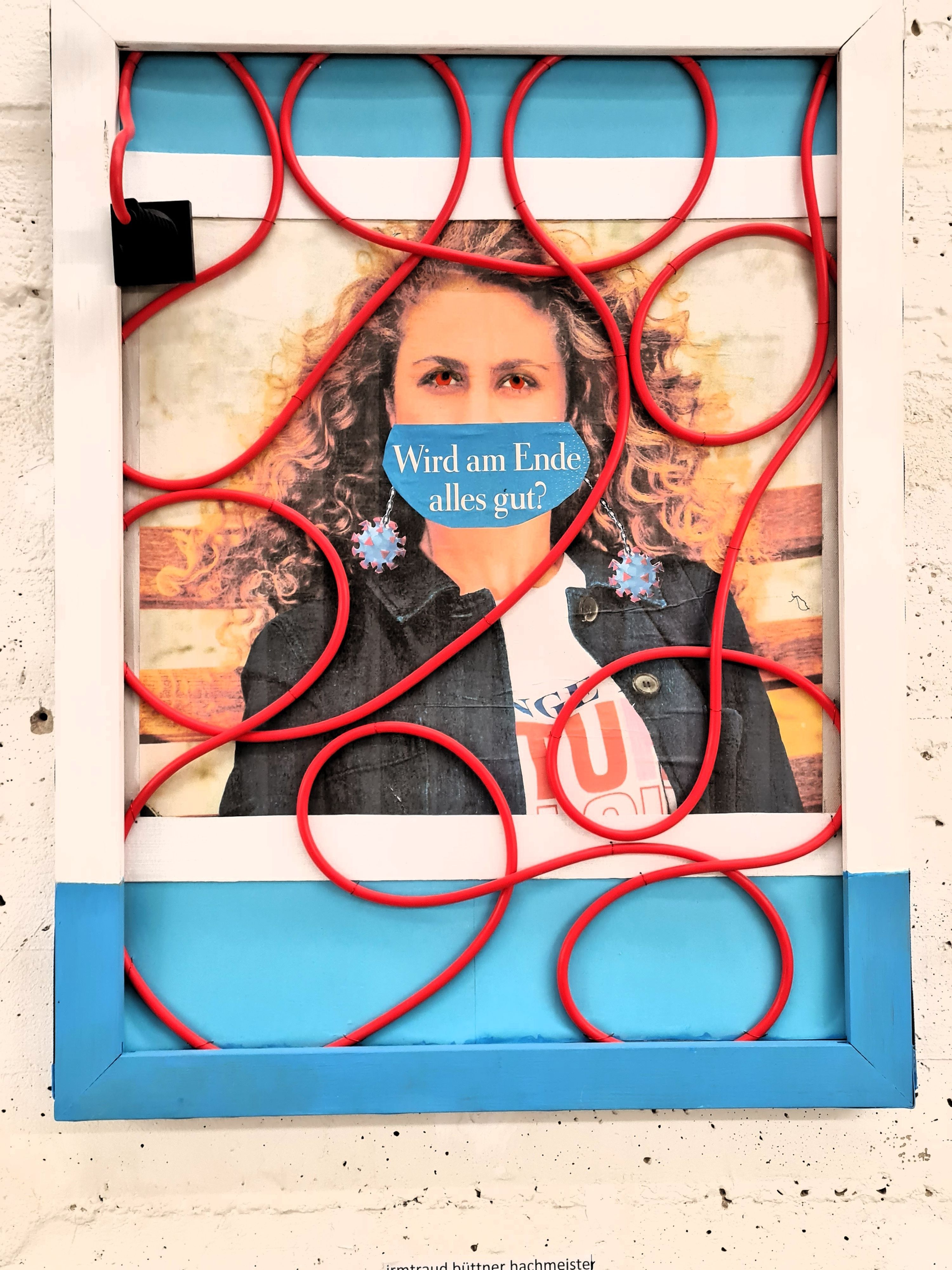 Eine Collage von Irmtraud Büttner-Hachmeister.