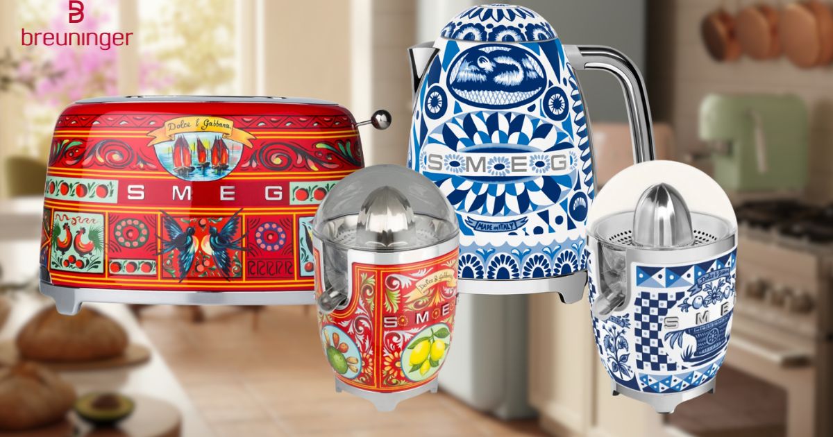 Wenn Mode auf Küche trifft: Warum Dolce & Gabbana und Smeg zusammen ...