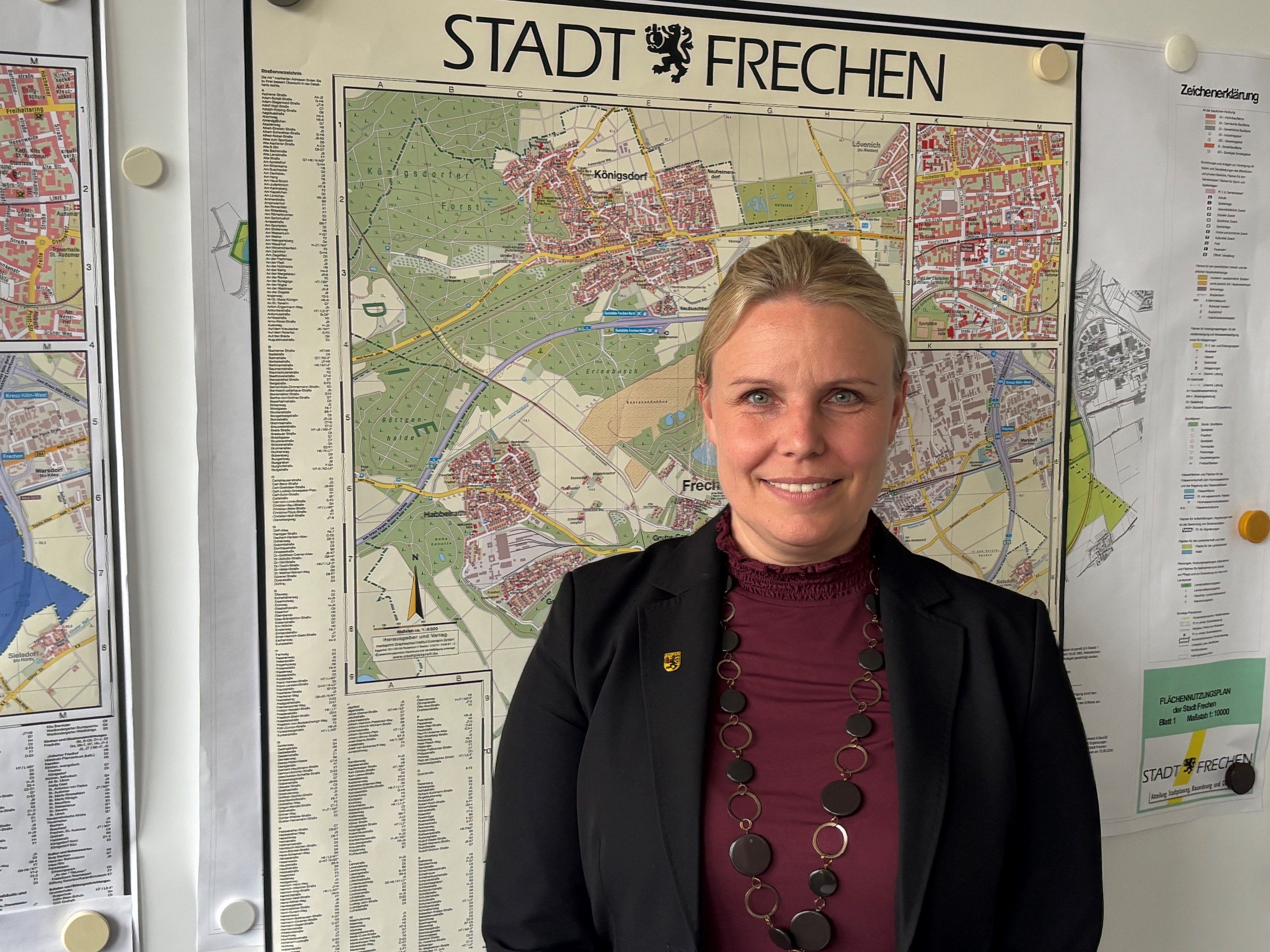 Magdalena Pötschke ist sei September 2025 Technische Beigeordnete in Frechen.