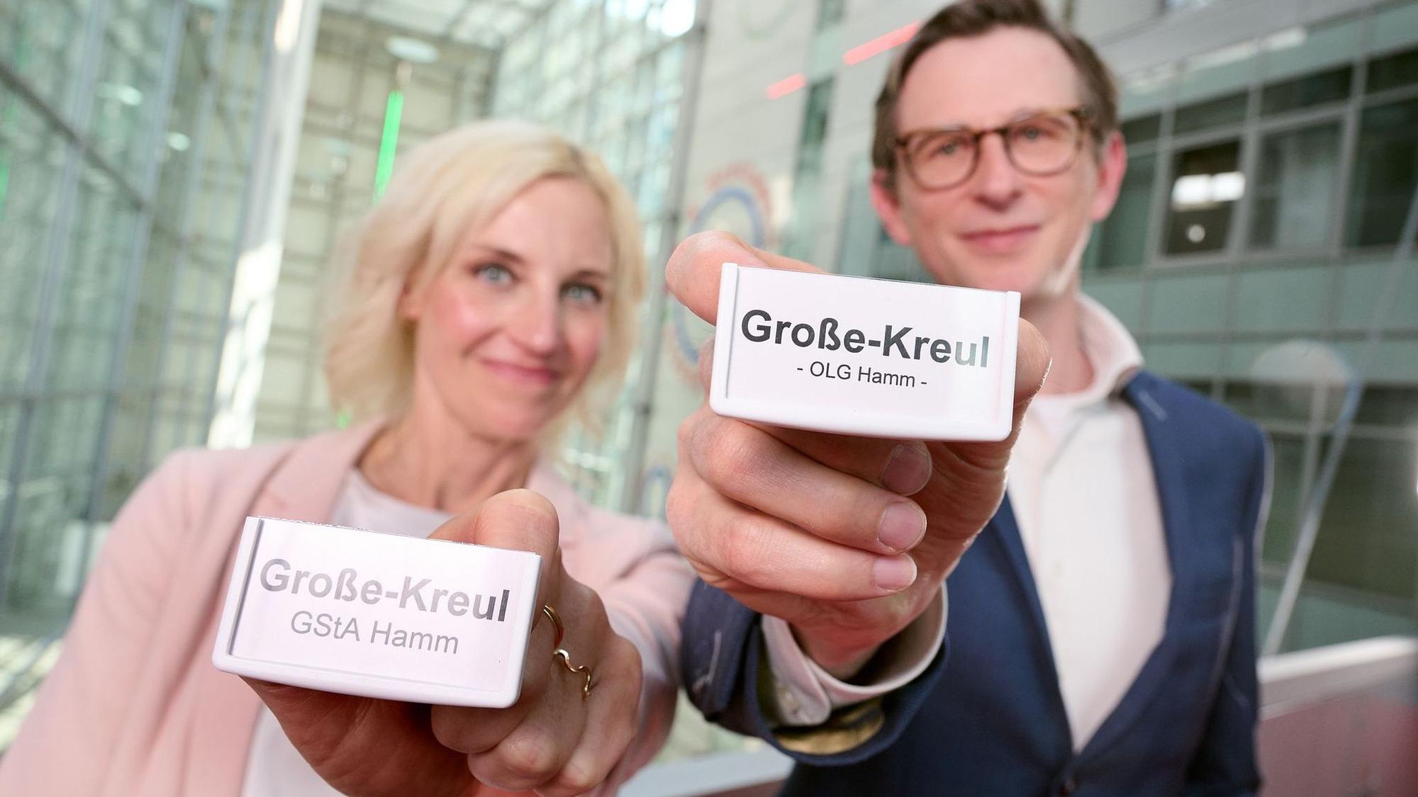 Zwei Pressesprecher, ein seltener Name