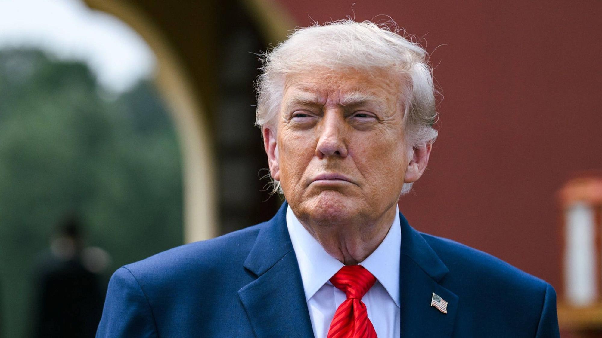 US-Präsident Donald Trump während seiner China-Reise.