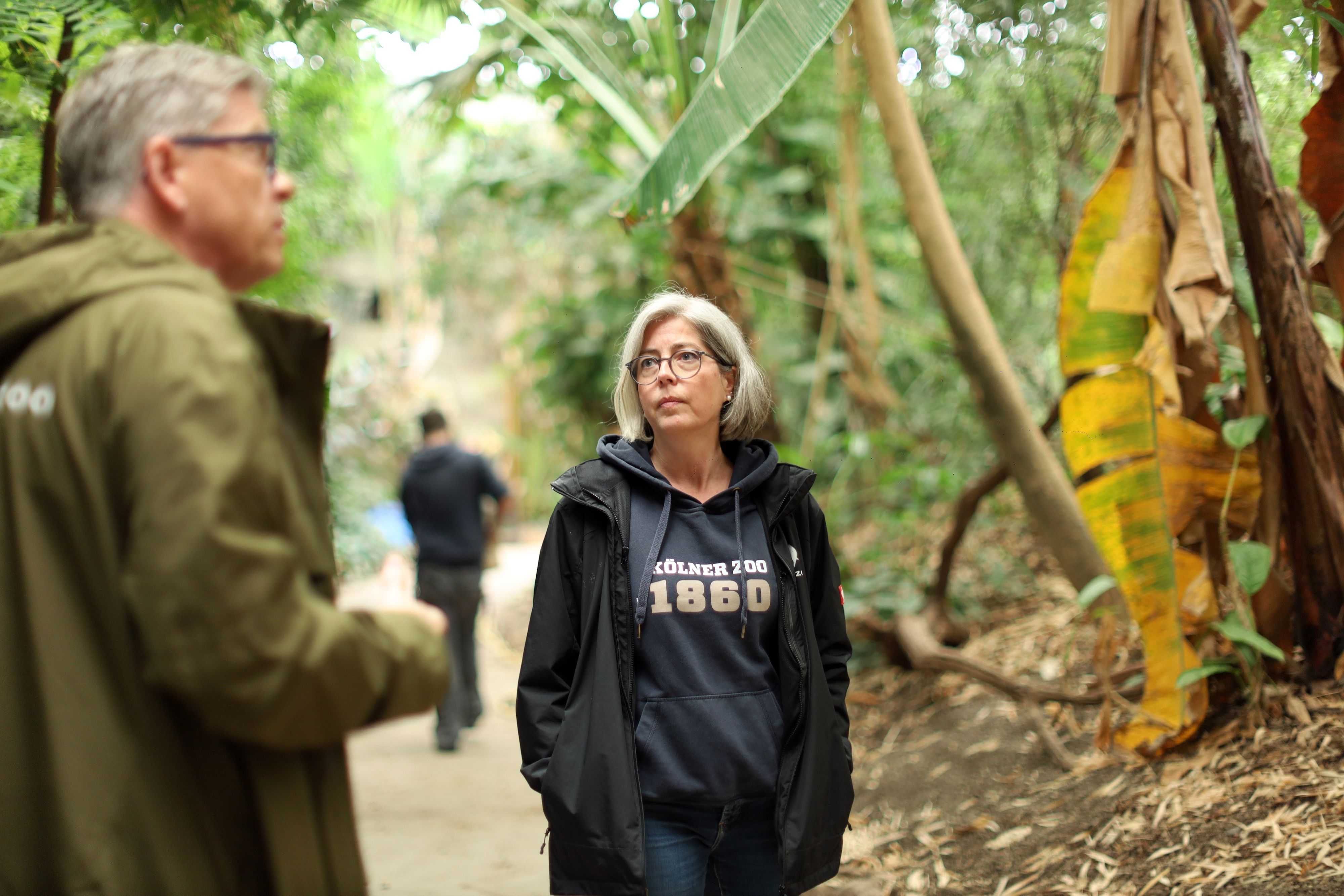 Christopher Landsberg und Claudia Neunzig im Drachenhaus.