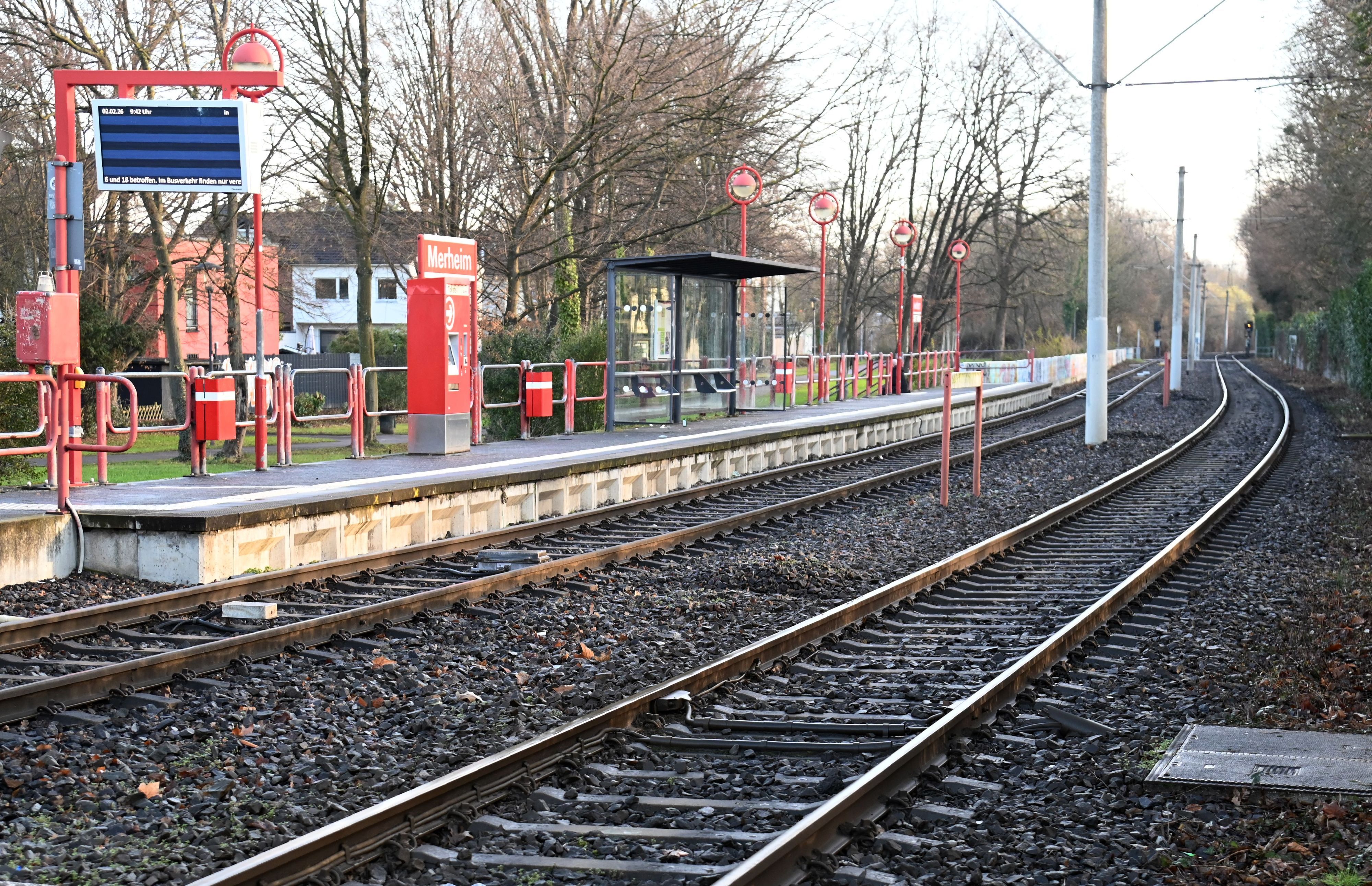 Die KVB-Haltestelle Köln-Merheim (Archivbild)