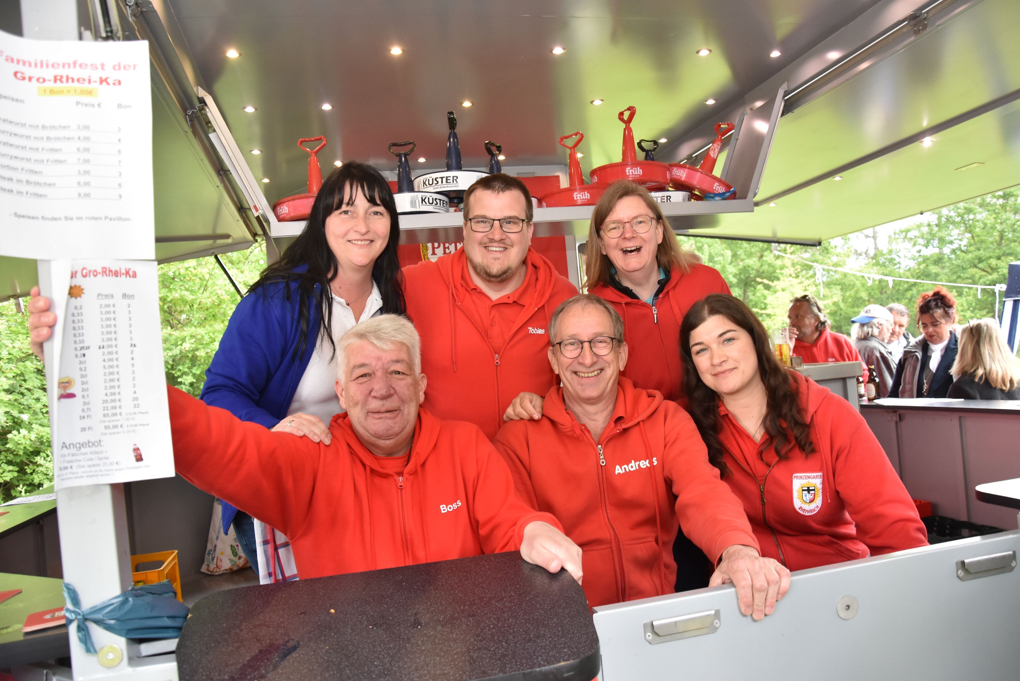 Beim Familienfest der Rheinbacher Gro-Rhei-Ka waren alle Vereinsmitglieder im Einsatz.