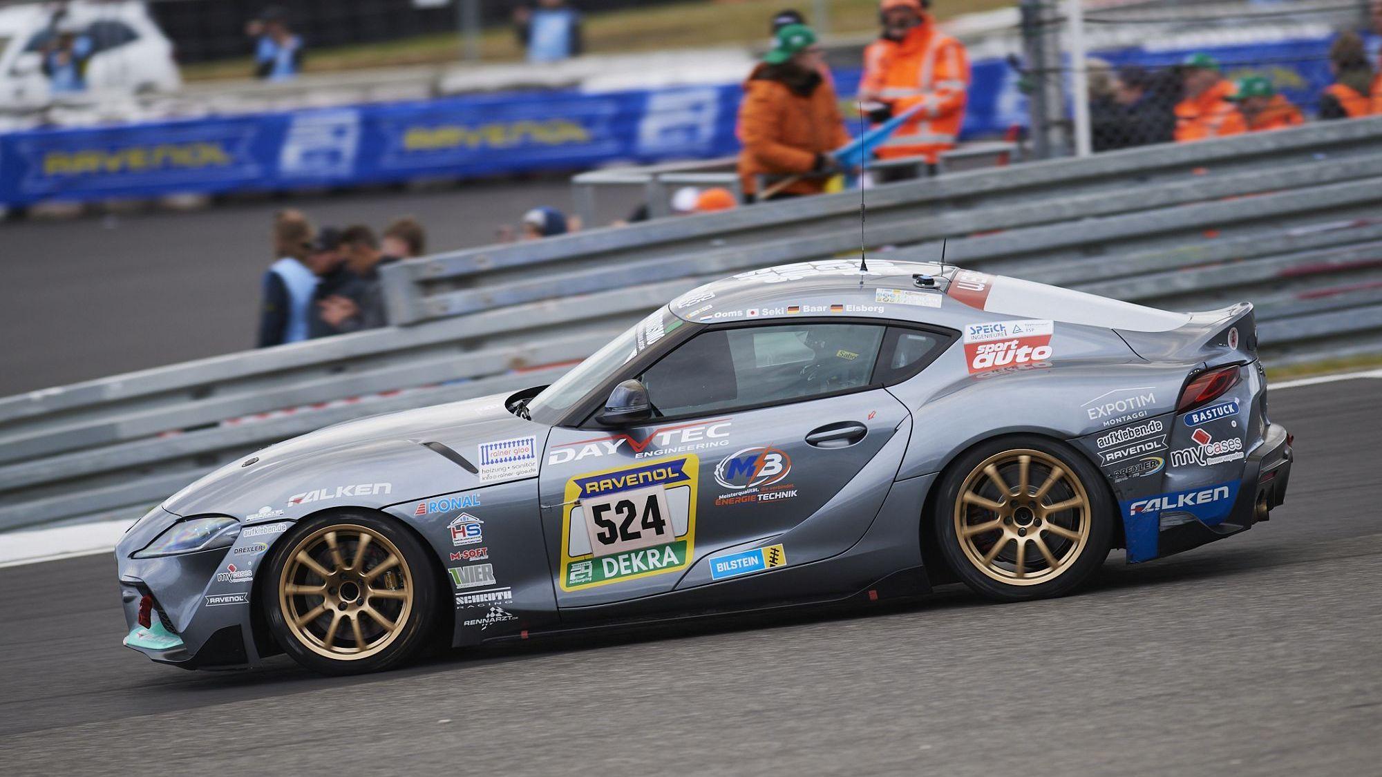 Maximilian Eisberg im Toyota Supra.
