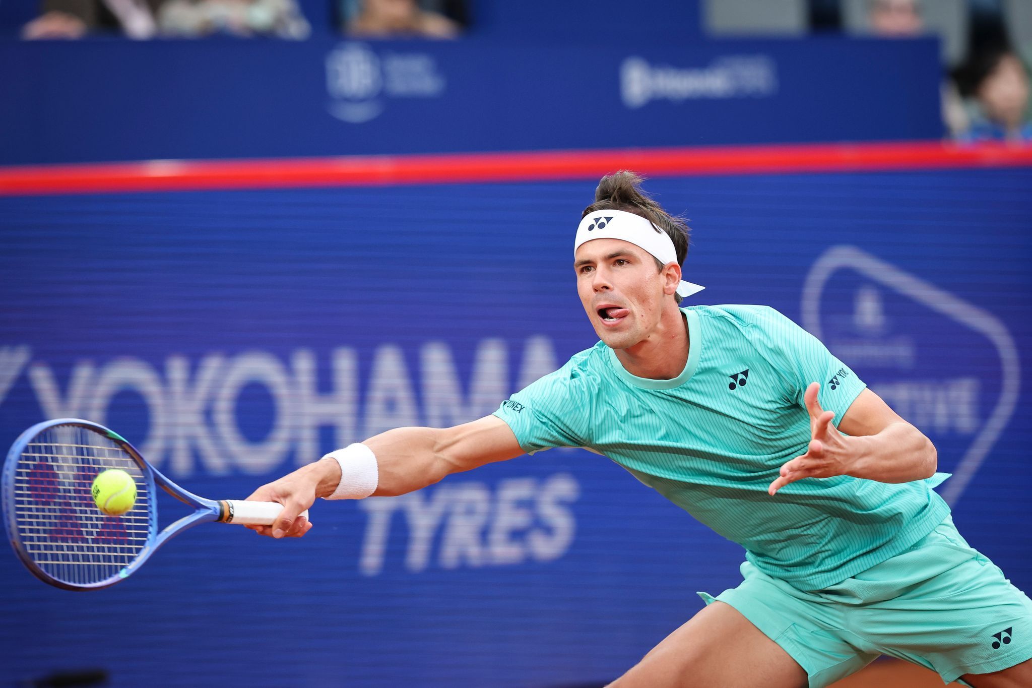 Daniel Altmaier schied im Viertelfinale des Hamburger ATP-Turniers aus.