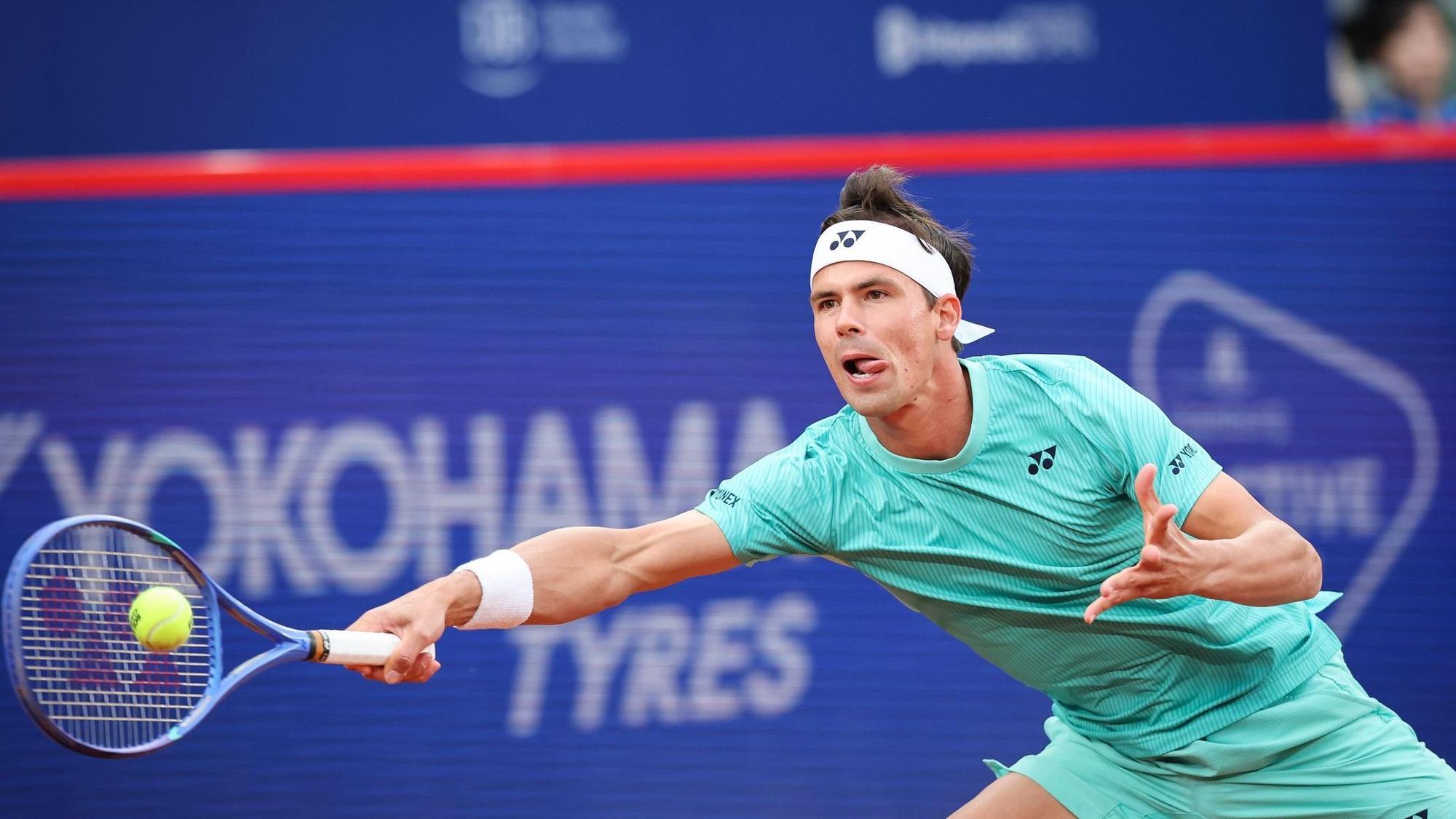 Daniel Altmaier schied im Viertelfinale des Hamburger ATP-Turniers aus.