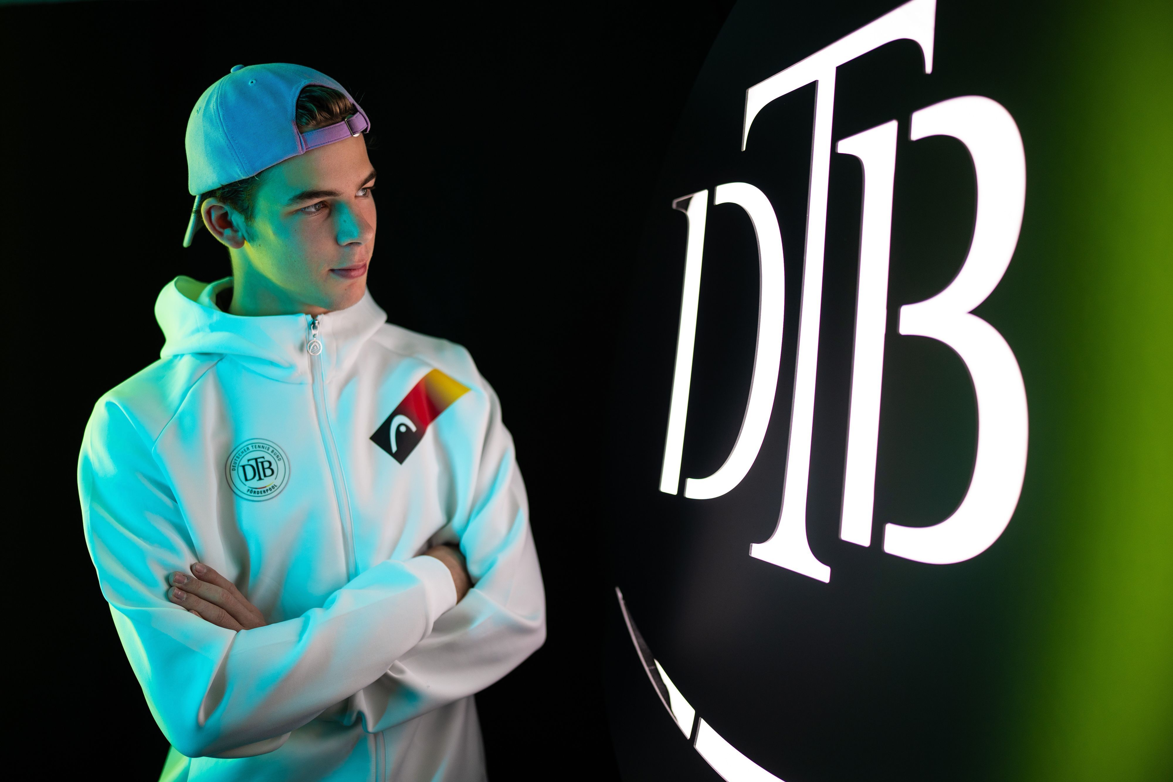 Niels Mc Donald gewann 2025 bei den French Open das Juniorenturnier.
