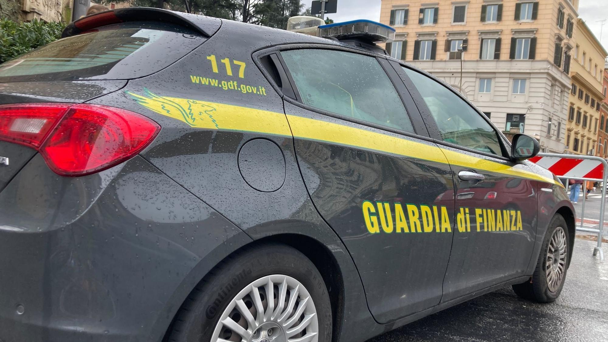 Finanzpolizei in Rom
