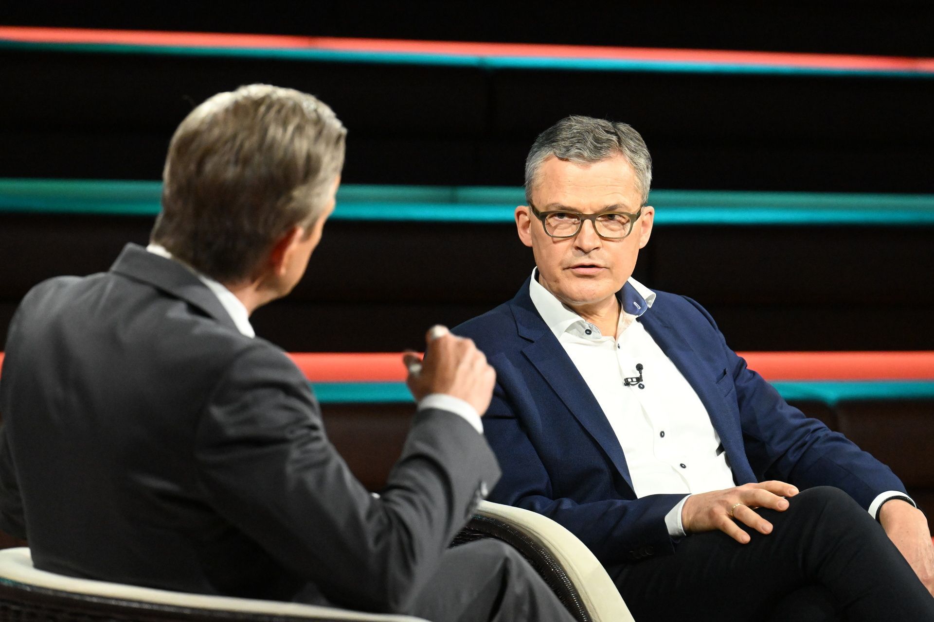 Roderich Kiesewetter im Gespräch mit Markus Lanz.