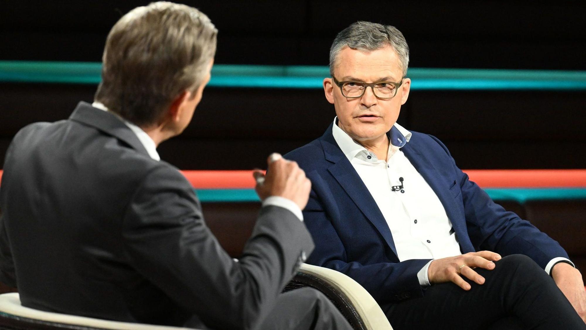 Roderich Kiesewetter im Gespräch mit Markus Lanz.