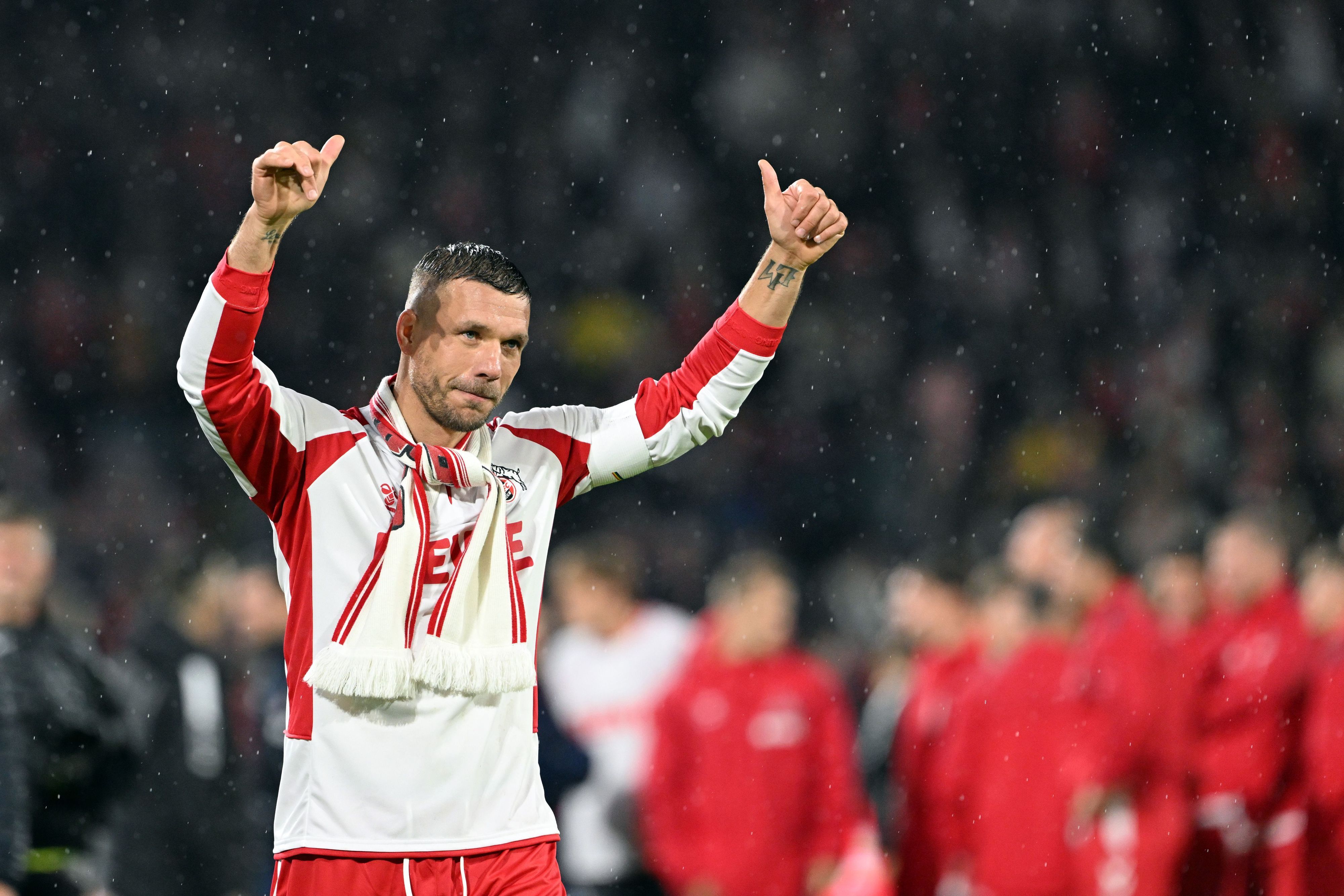 Lukas Podolski beendet seine Karriere. (Archivbild)
