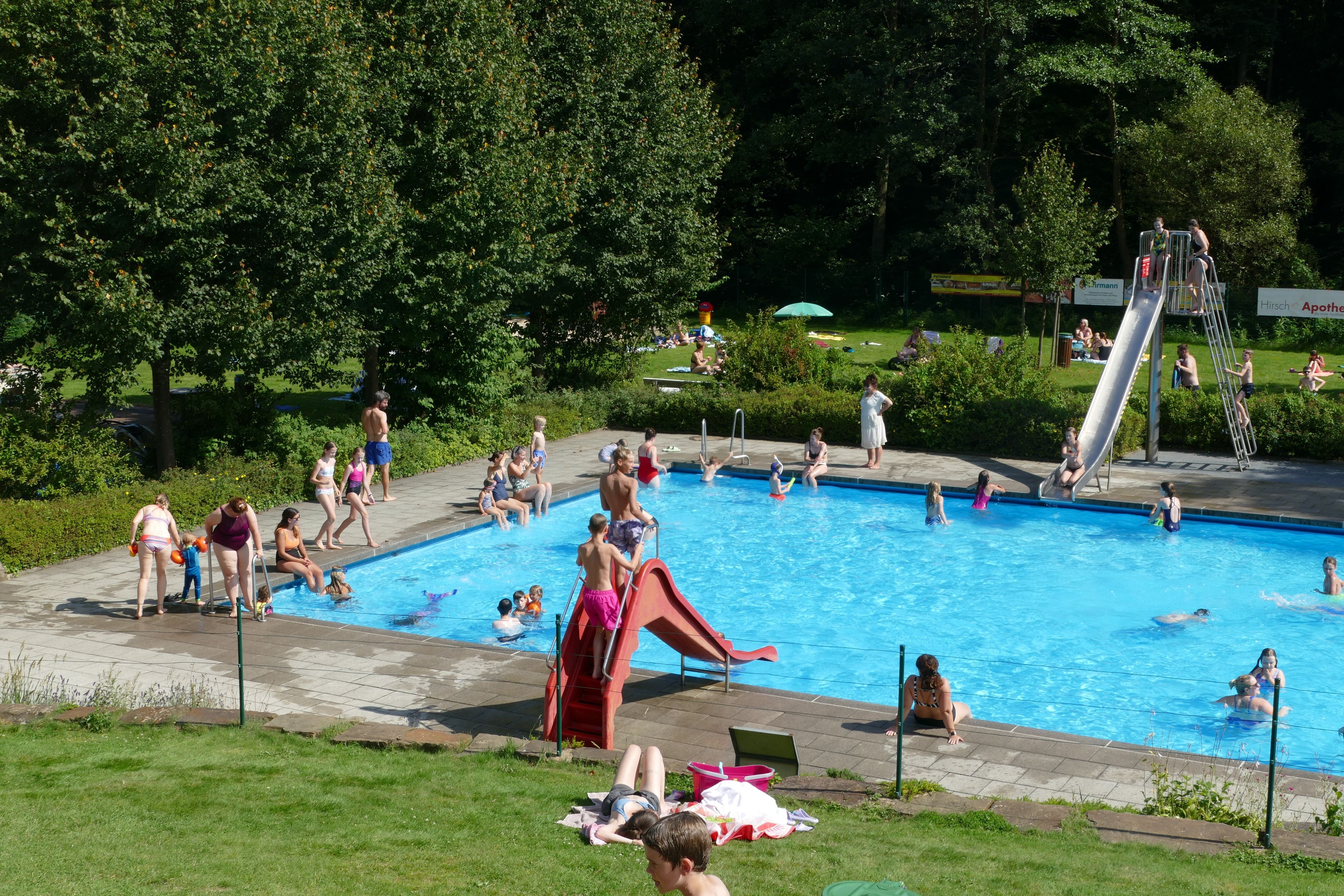 Das Waldfreibad Much wird vollständig ehrenamtlich betrieben.