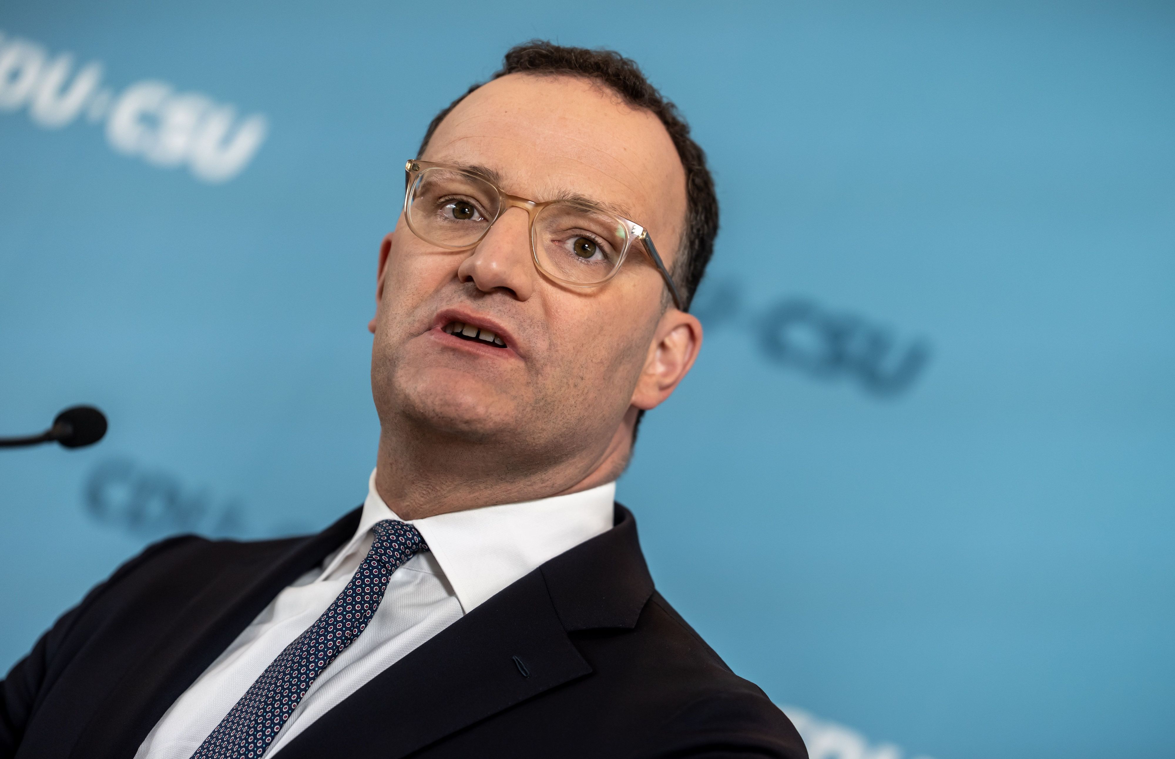 Jens Spahn (CDU) spricht im Bundestag. (Archivbild)