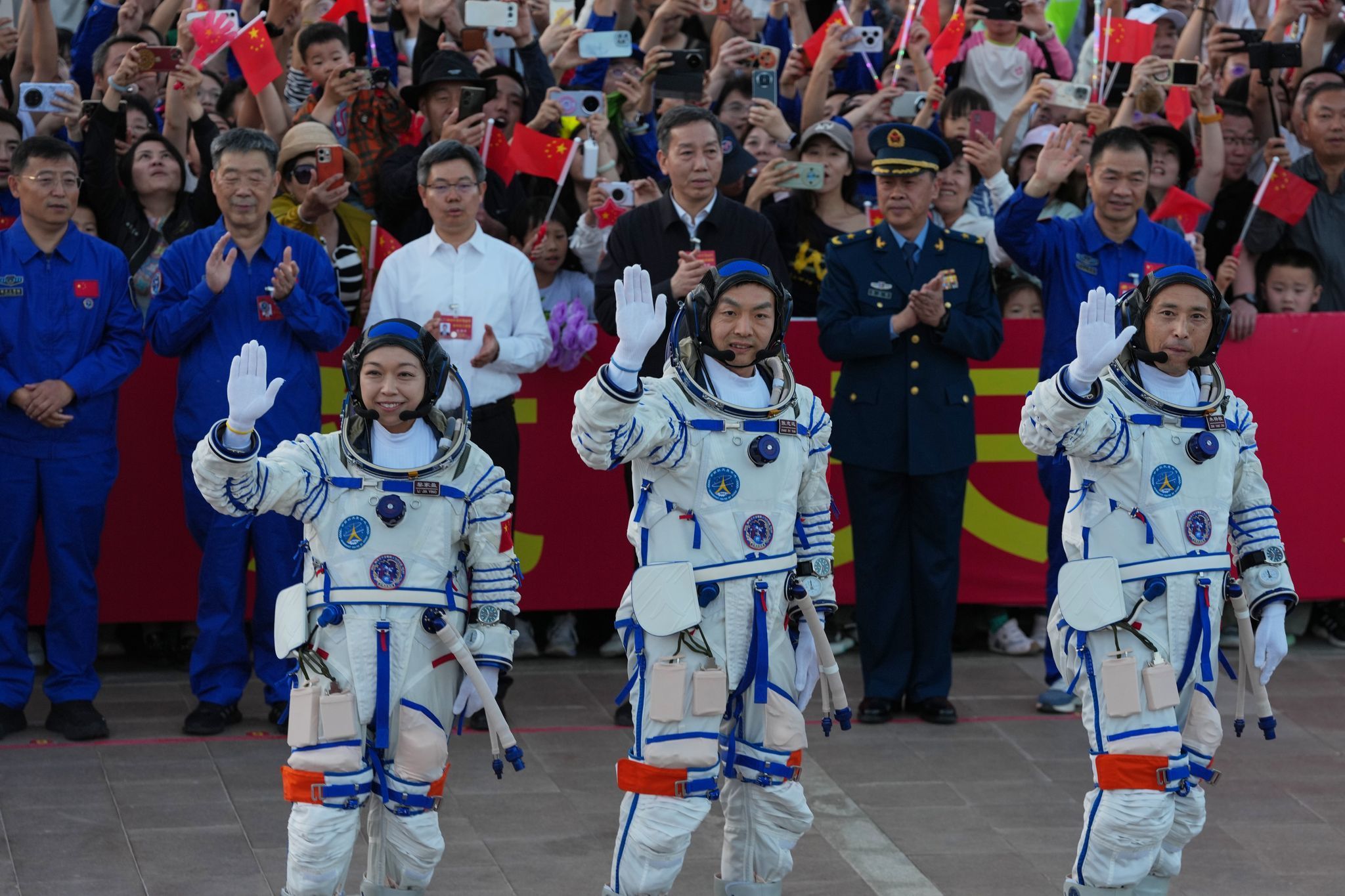 China schickt neue Besatzung zur Raumstation «Tiangong»