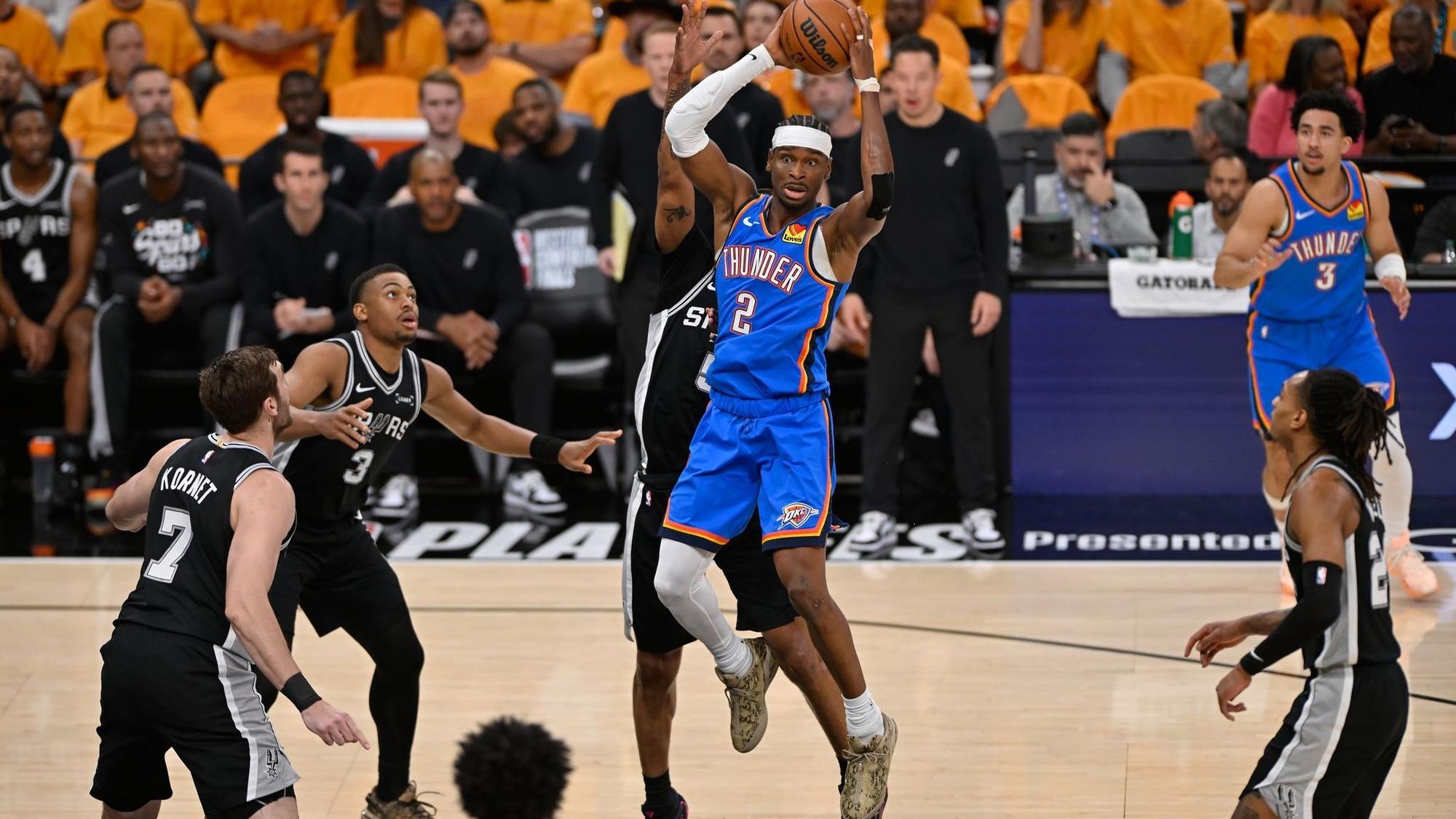 San Antonio Spurs - Oklahoma City Thunder