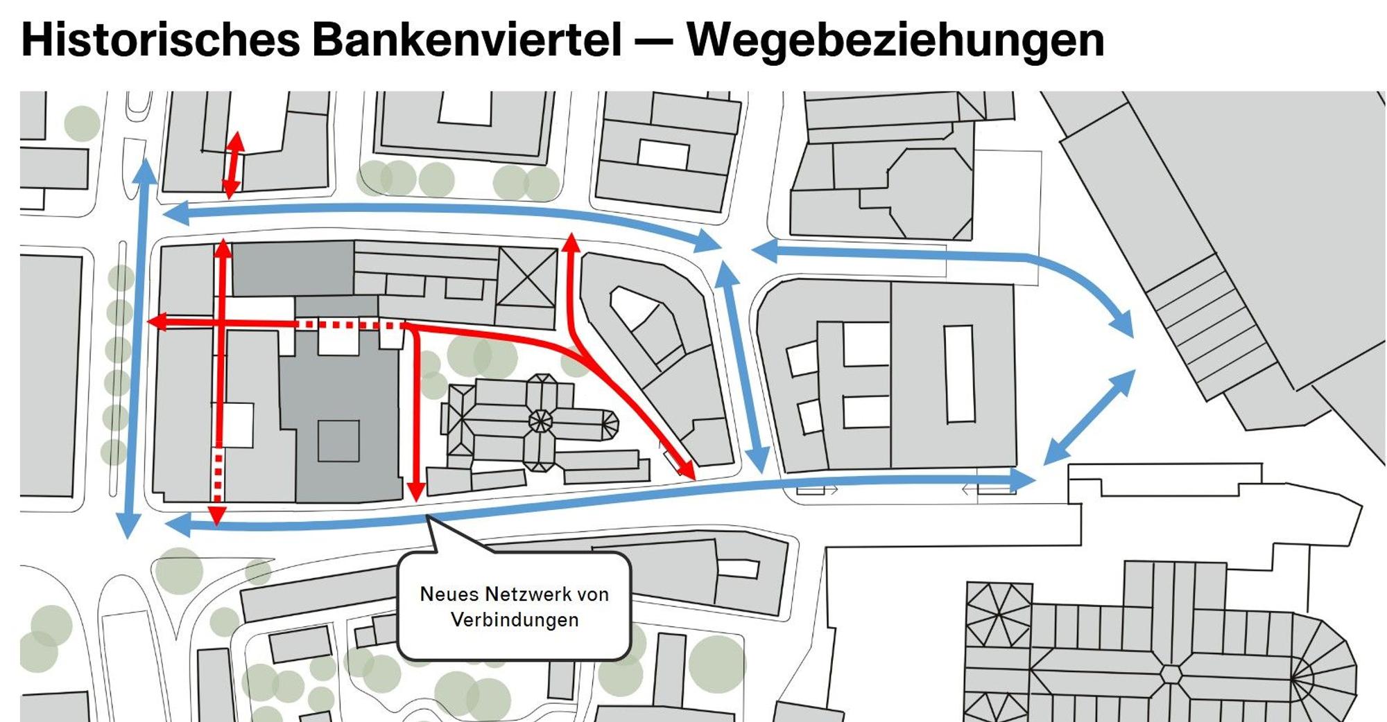 So könnten die neuen Wege aussehen. Noch sind es aber nur erste Pläne.