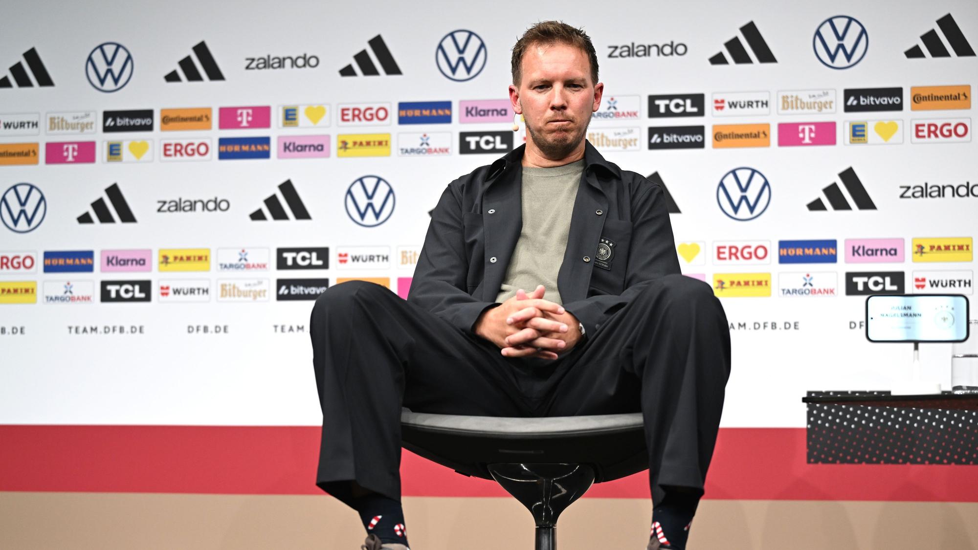 Das Foto zeigt Bundestrainer Julian Nagelsmann
