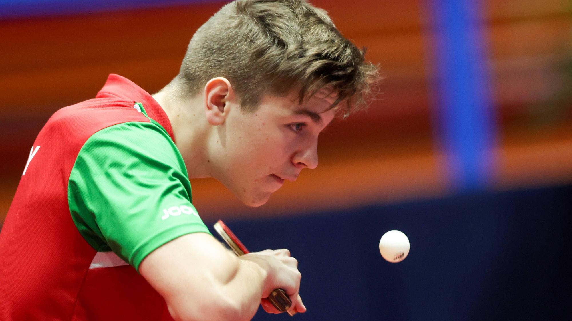 WTT Contender Zagreb Qualification Leonie Hartbrich of Hungary, Balazs Lei of Hungary compete against Lee Zion of South Korea, Cho Seungmin of South Korea during WTT Contender Zagreb 2023 Mixed Doubles Round 2 Qualification match at Dom Sportova in Zagreb, Croatia on June 28, 2023. LukaxStanzl/PIXSELL
