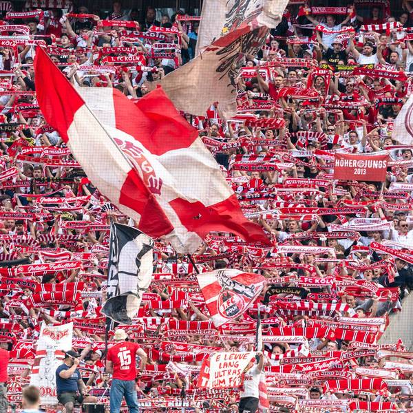 Regelmäßig ausverkauft ist das Rhein-Energie-Stadion.