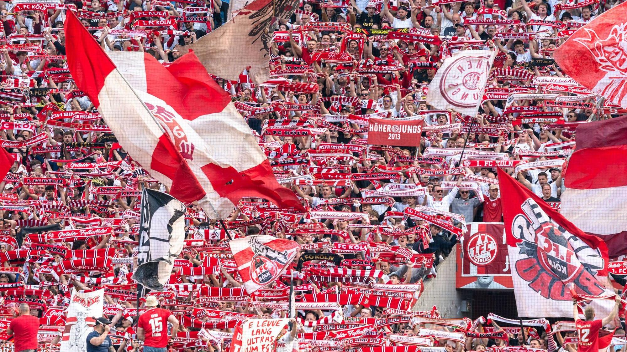 Regelmäßig ausverkauft ist das Rhein-Energie-Stadion.