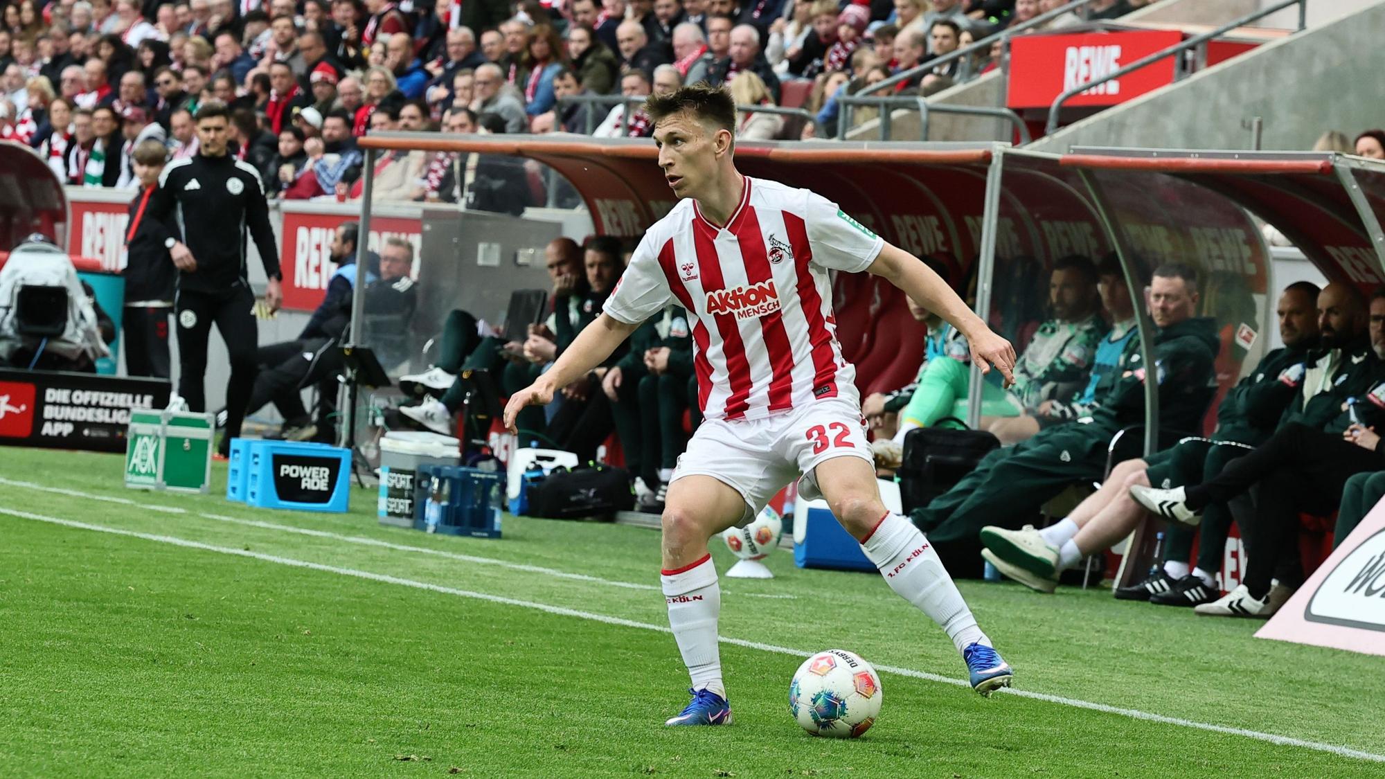 Kristoffer Lund wird den 1. FC Köln nach einer Saison wieder verlassen.