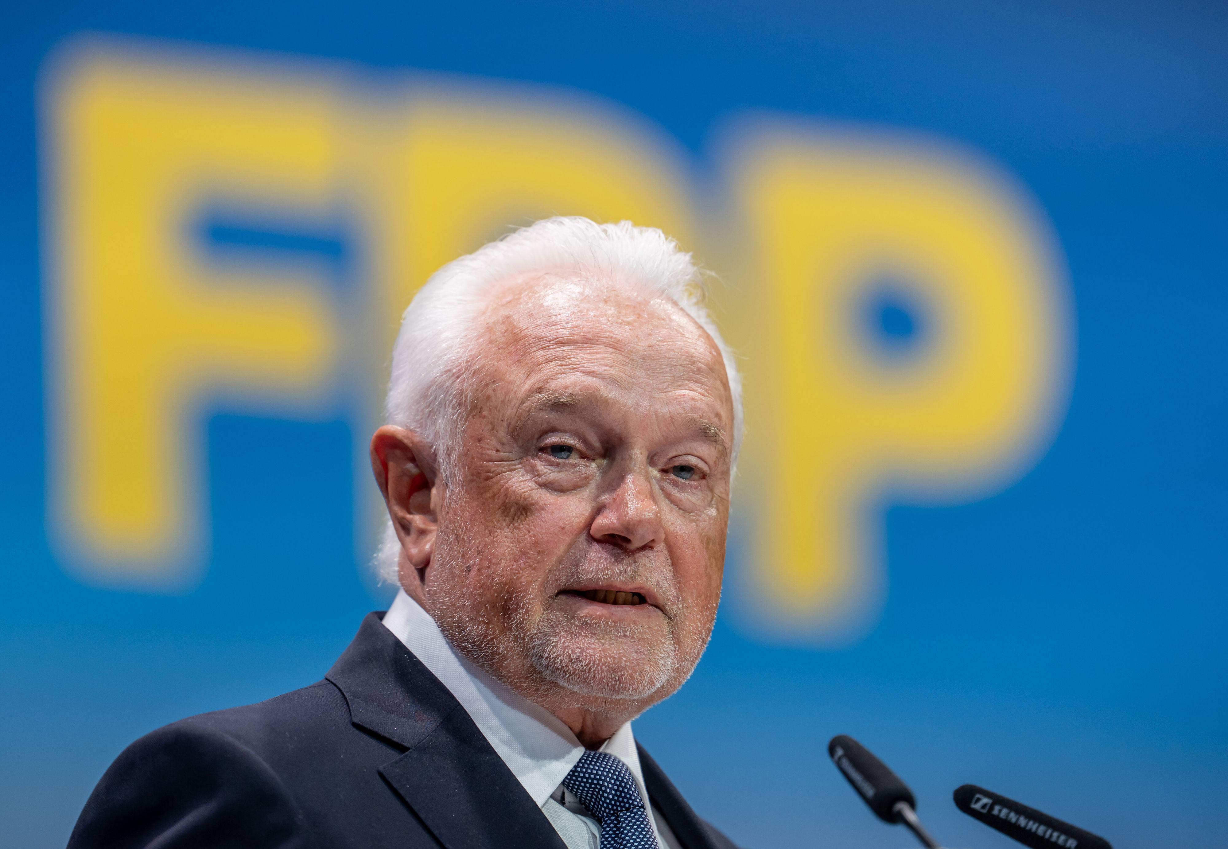 Wolfgang Kubicki spricht beim FDP-Bundesparteitag.