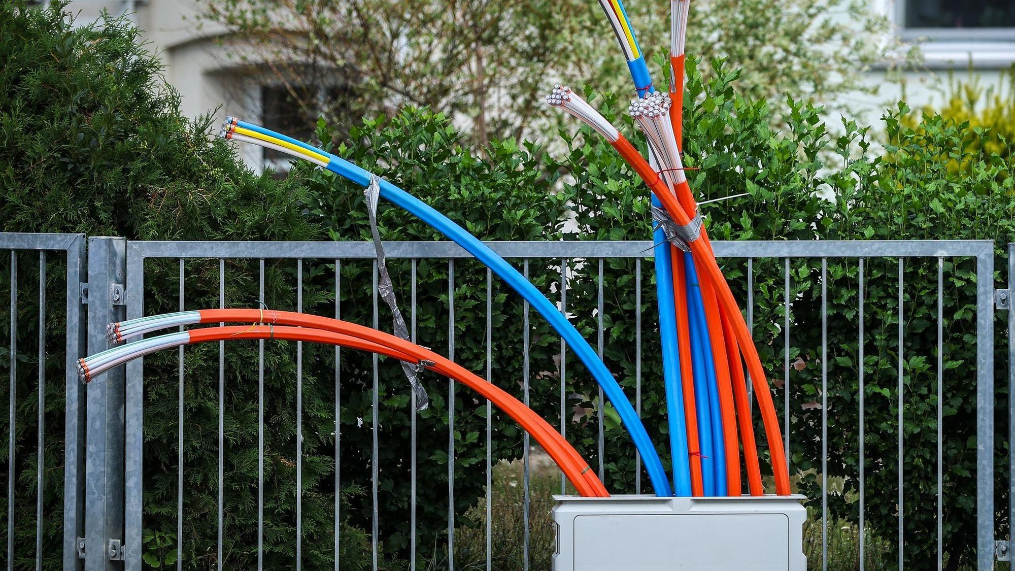 Glasfaserausbau