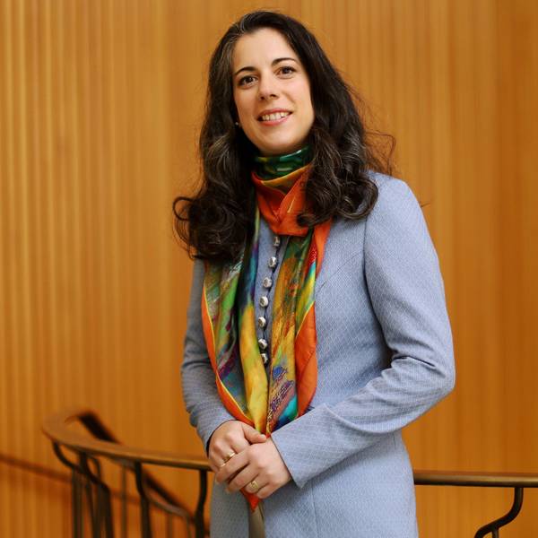 10.04.2026, Köln: Marie Jacquot stellt ihre erste Spielzeit als Chefin des WDR Rundfunksinfonieorchesters vor. Sie ist neue Chefdirigentin des WDR Sinfonieorchesters. Foto: Arton Krasniqi