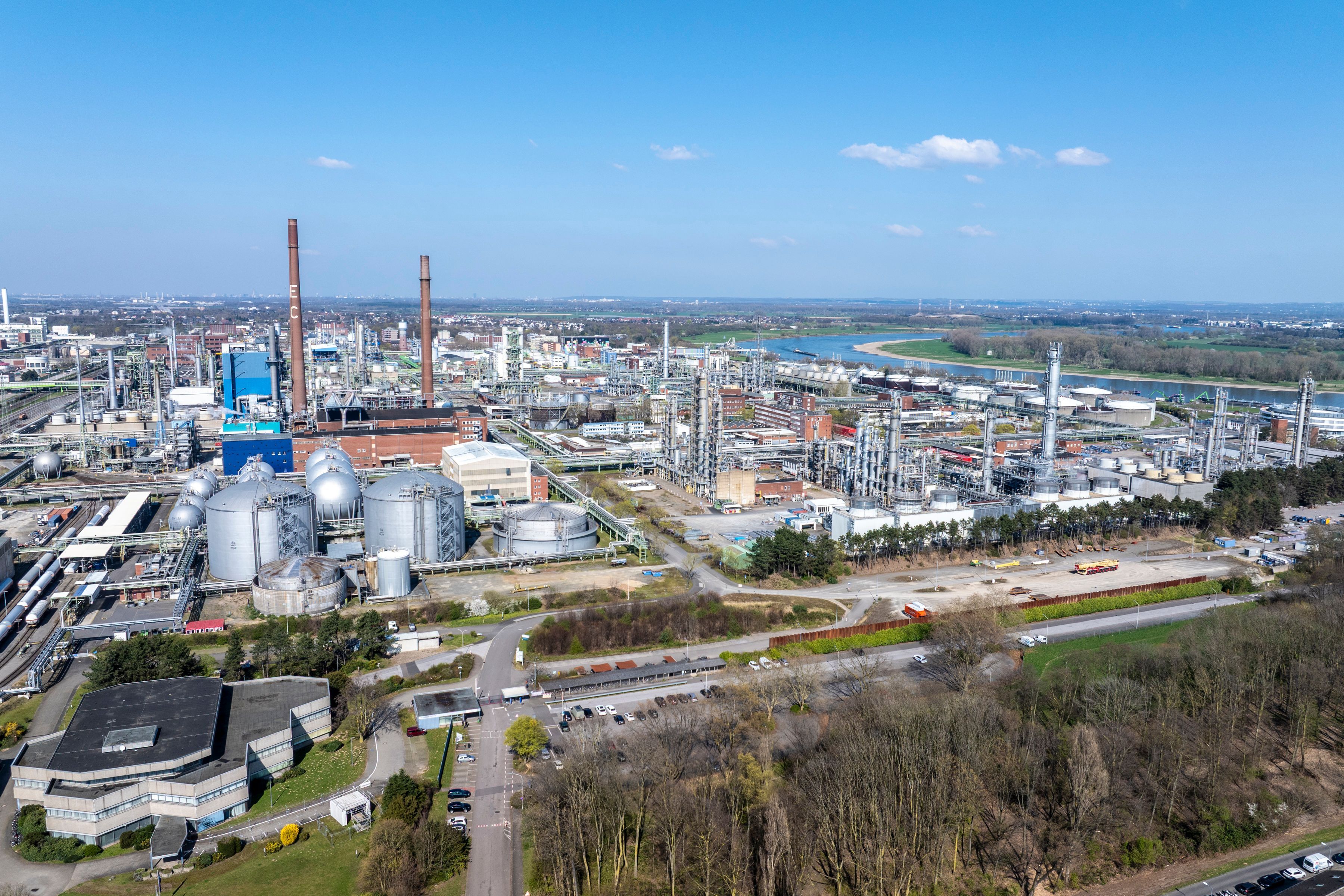 Das Chemiewerk von Ineos in Köln-Worringen.