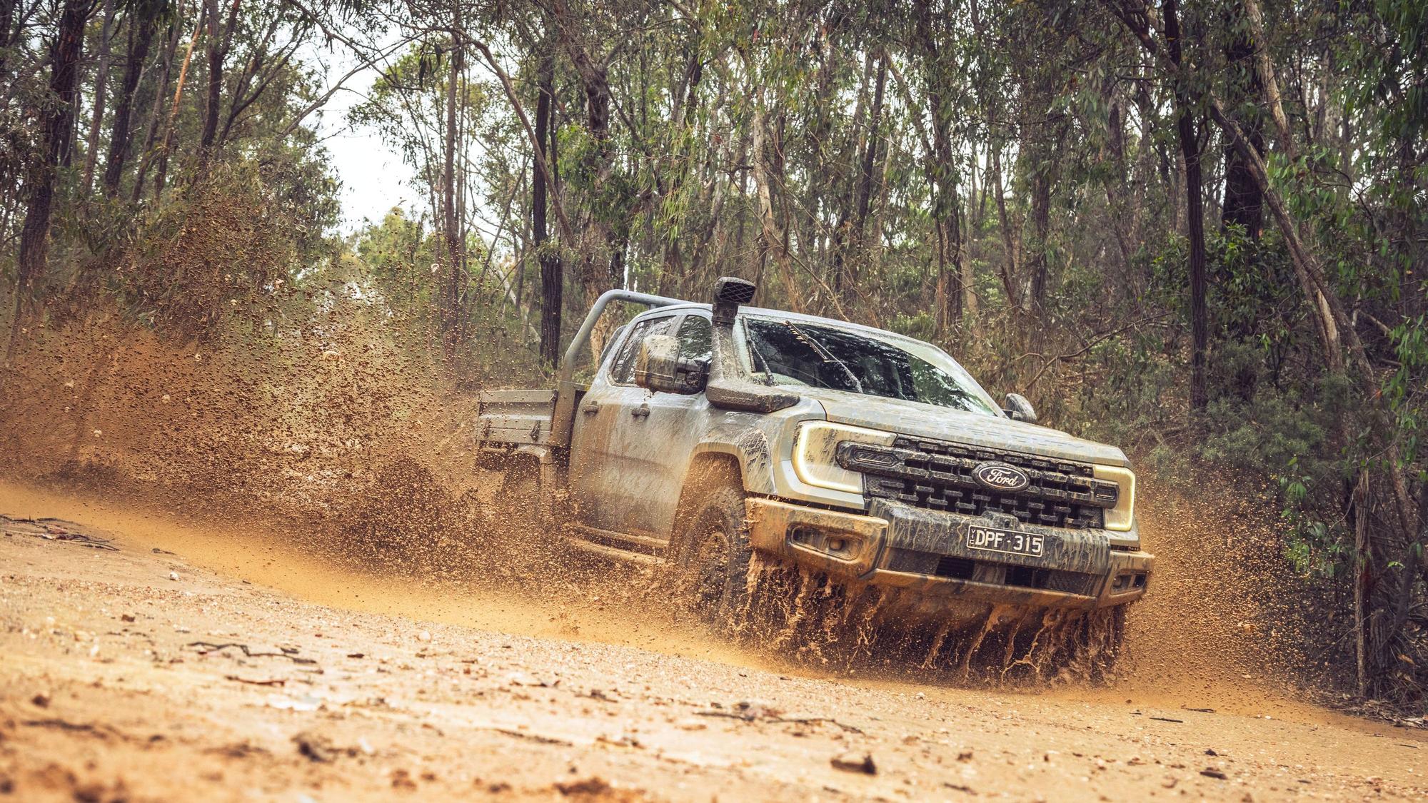 Der neue Ford Ranger Super Duty im Gelände