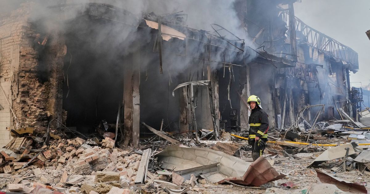 Heftige Explosionen in Kiew: Russland greift die Ukraine erneut mit ...