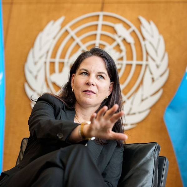 Annalena Baerbock bei der UN